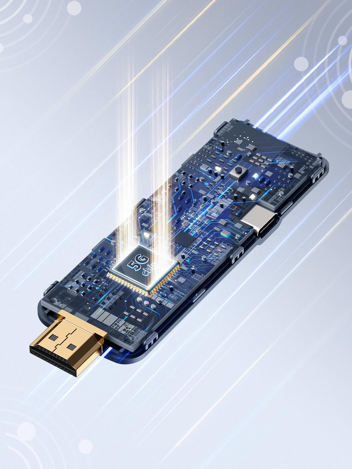 AIMIBO Wireless HDMI Transmitter Foldable Antenna 1080P 60Hz - AIMIBO Official Imagery - 3