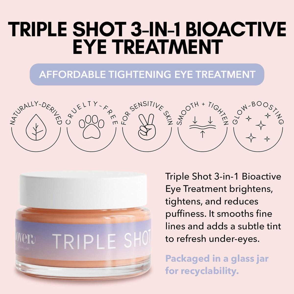 Clover Triple Shot 3 in 1 Bioactive Eye Treatment - Clover Official Imagery - 3