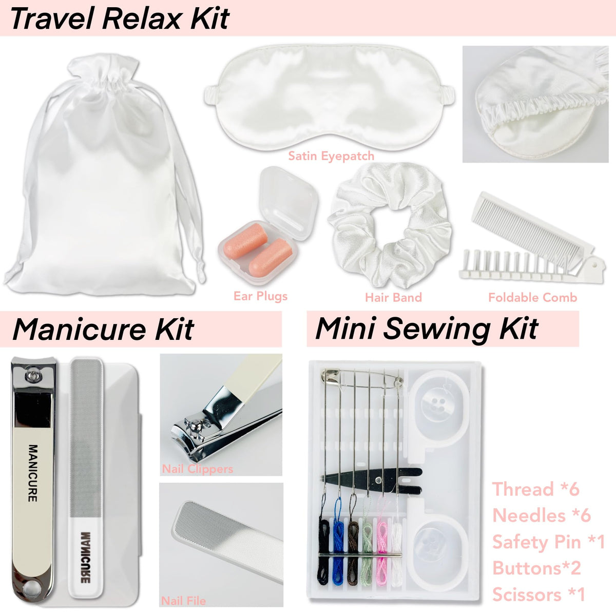 Travel Kit For Wedding And Honeymoon Emergency 32 Essential - SlendyPop Official Imagery - 6