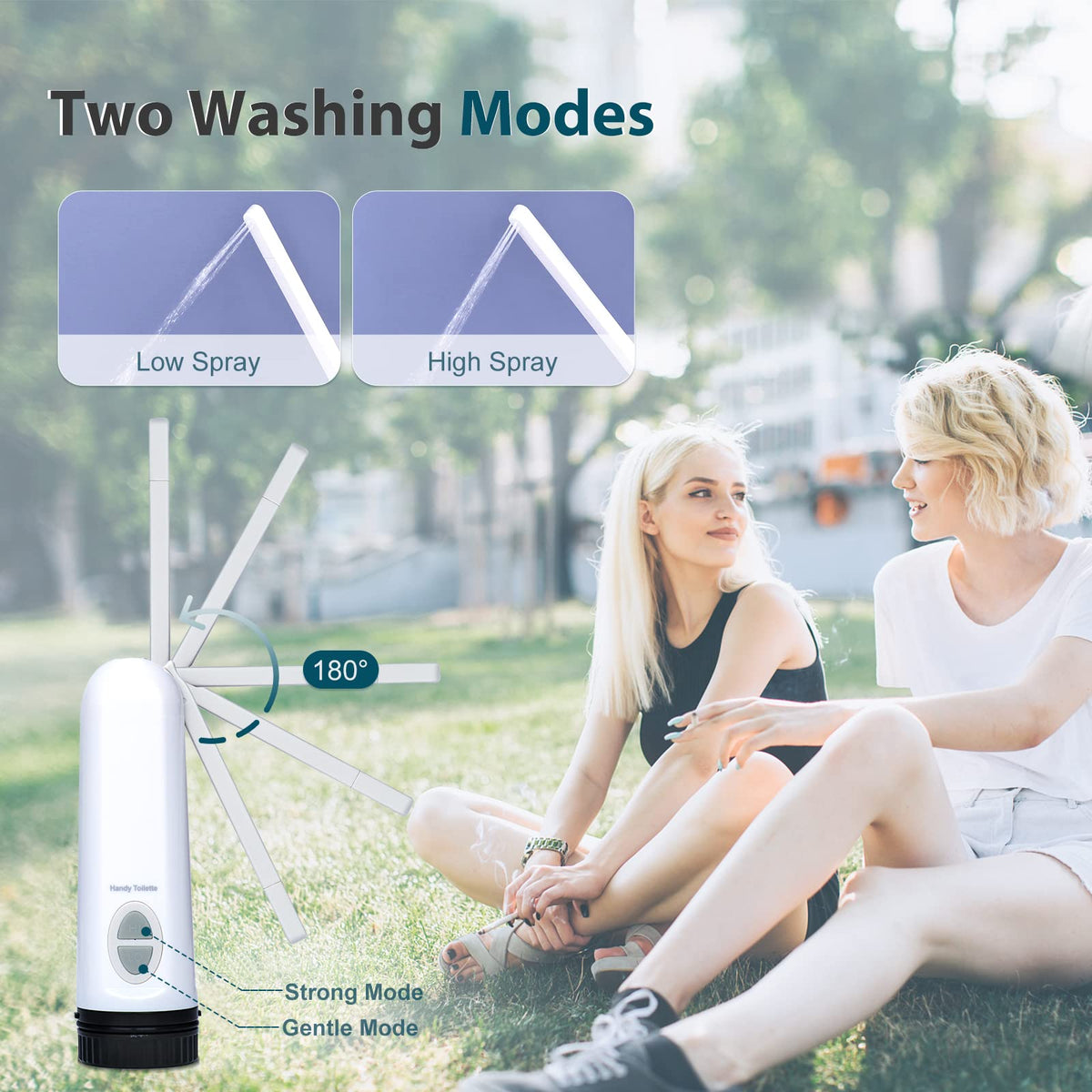 Portable Bidet for Handheld Electric Sprayer Personal - FOOFOO Official Imagery - 5