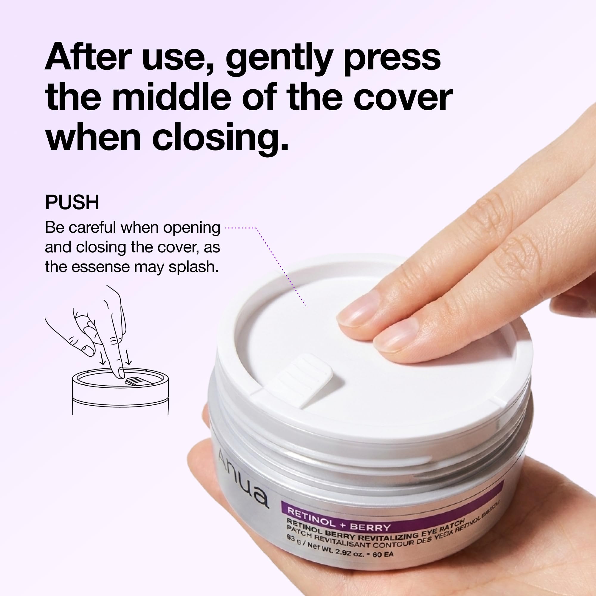 ANUA Retinol Berry Eye Patches - ANUA Official Product View 10