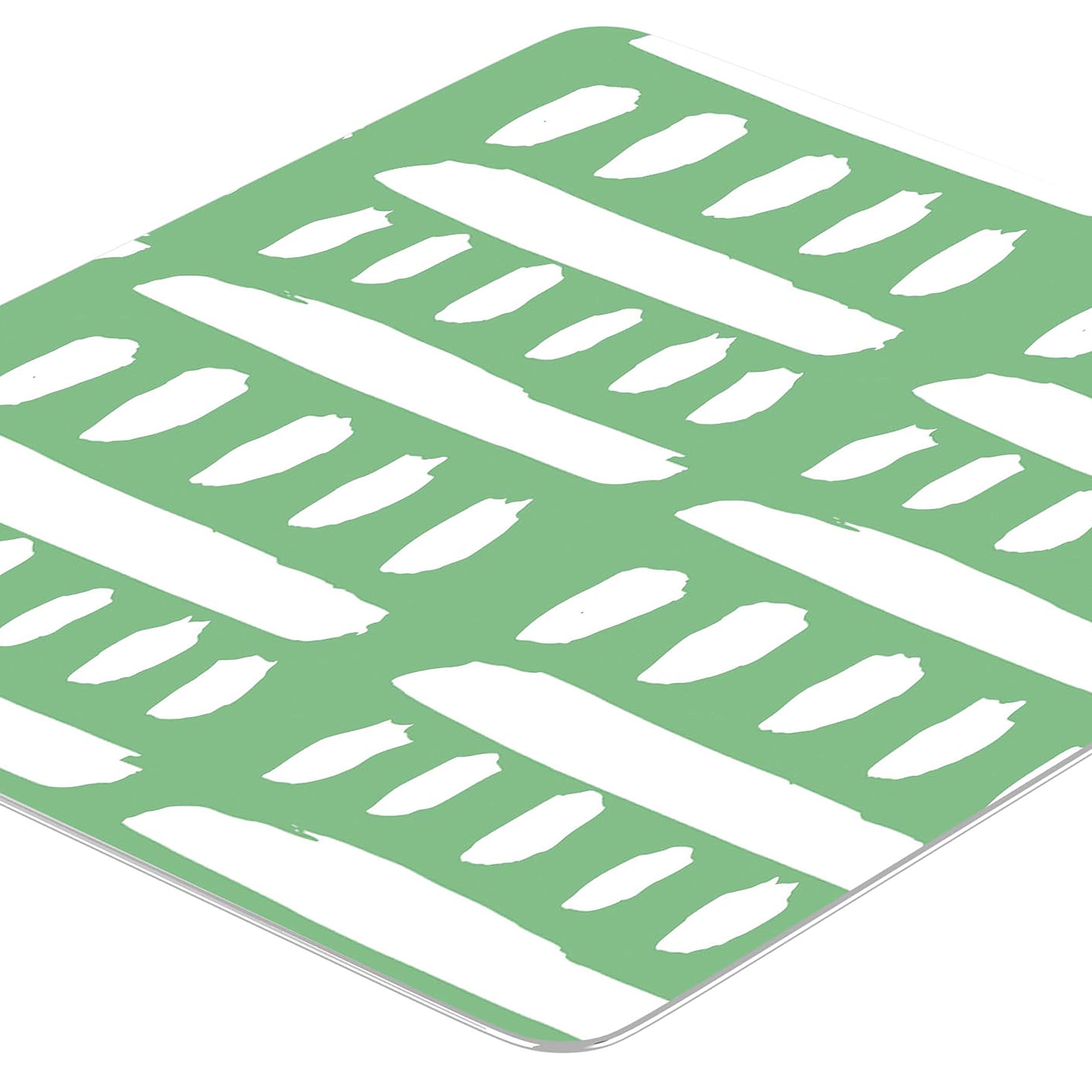 Bonamaison rectangle pop art digital printed mouse pad with non-slip backing, measuring 22x18cm for office and home use.