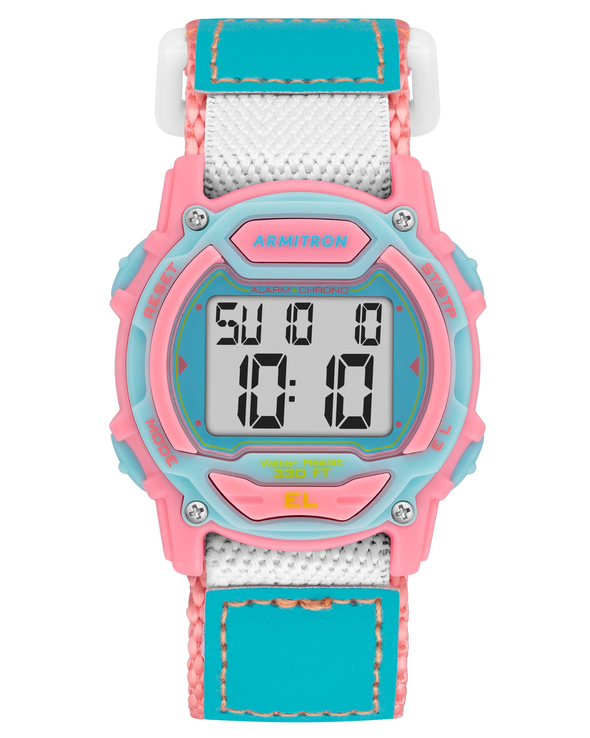 Armitron Sport Unisex Digital Chronograph Nylon Strap Watch, 45-7004 - View 10