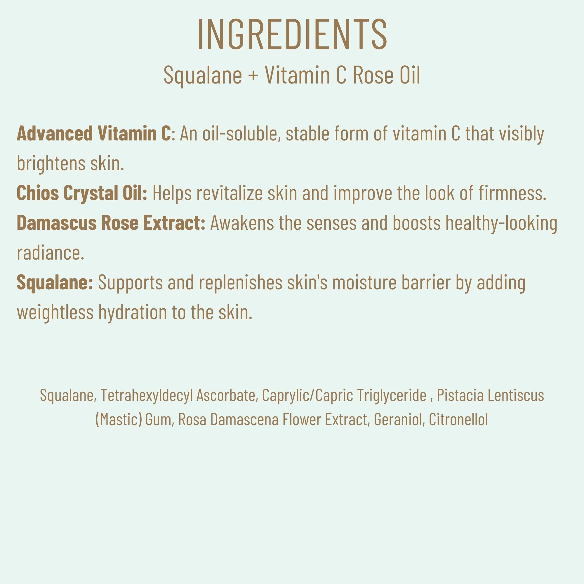 Elefair Tech BIOSSANCE Squalane + Vitamin C Rose Advanced Facial Oil - - Elefair Tech Official Product View 8