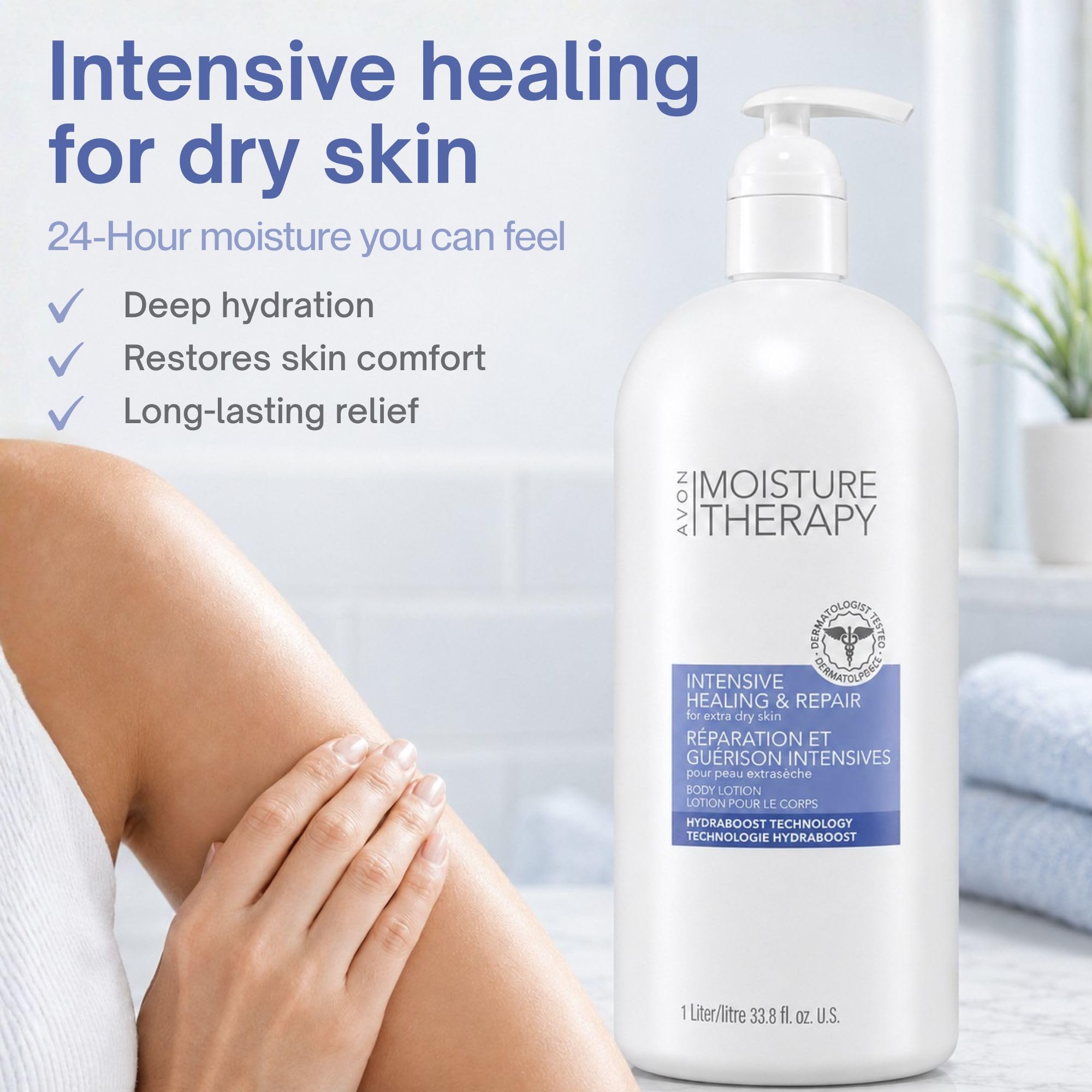 AVON Moisture Therapy Intensive Healing Repair Body Lotion - AVON Official Imagery - 3