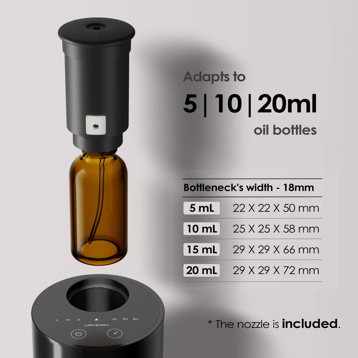 Airversa AN6 Waterless Diffuser for Essential Oil for Home - Airversa Official Imagery - 7