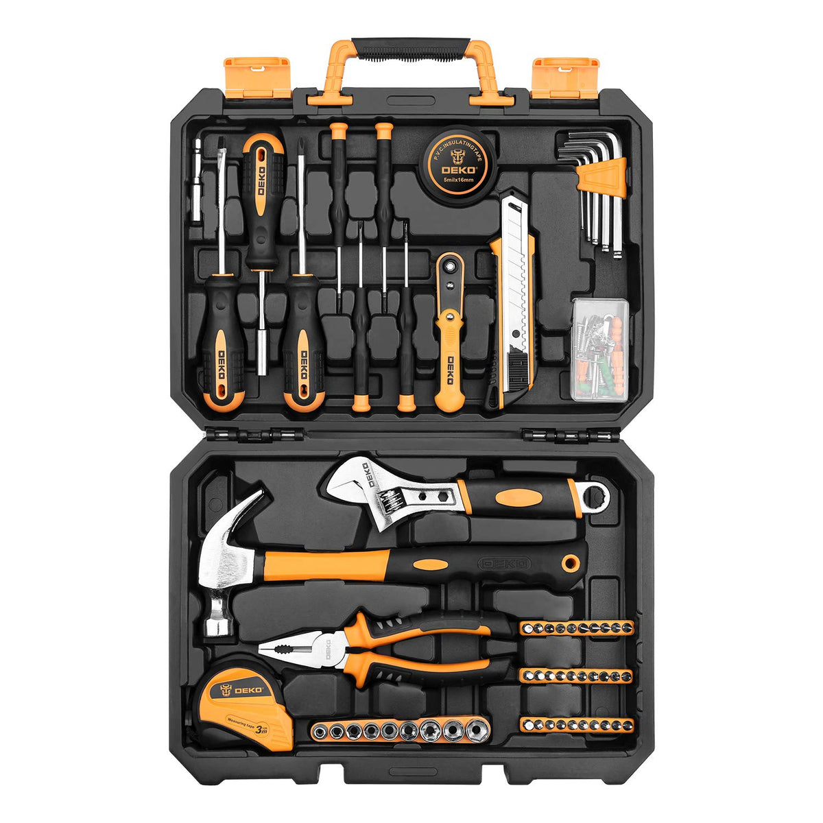 DEKOPRO 100 Piece Home Repair Tool Set General Household - DEKOPRO Official Imagery - 8