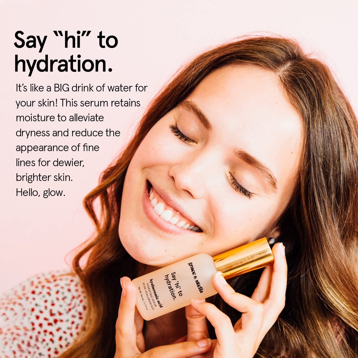 grace &amp; stella Award Winning Hyaluronic Acid Serum (50ml/1.7 - grace &amp; stella