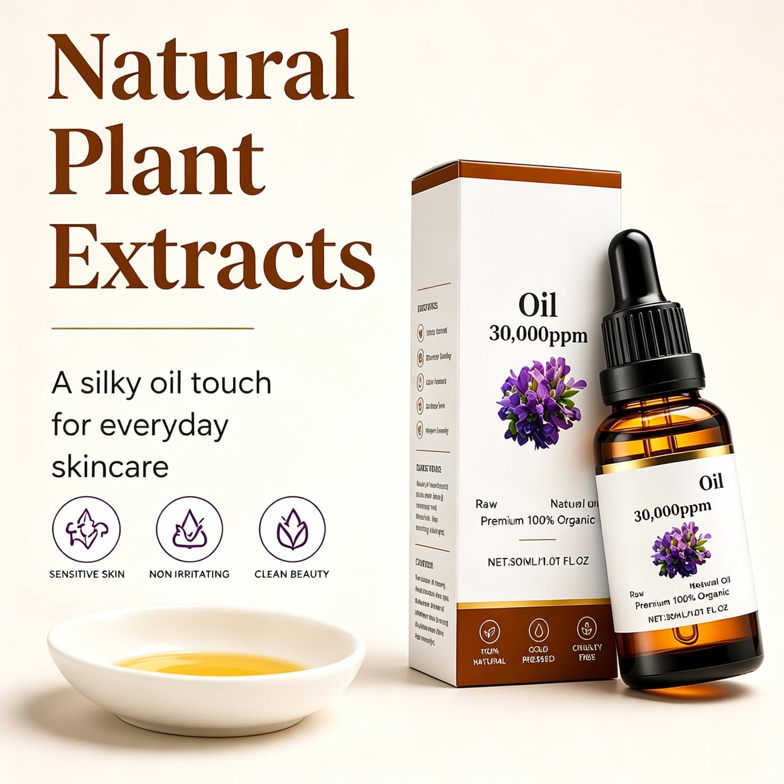 MYSQIHO Bakuchiol Oil Organic Cold Pressed of 30,000 PPM, New Advanced Serum - MYSQIHO Official Product View 6