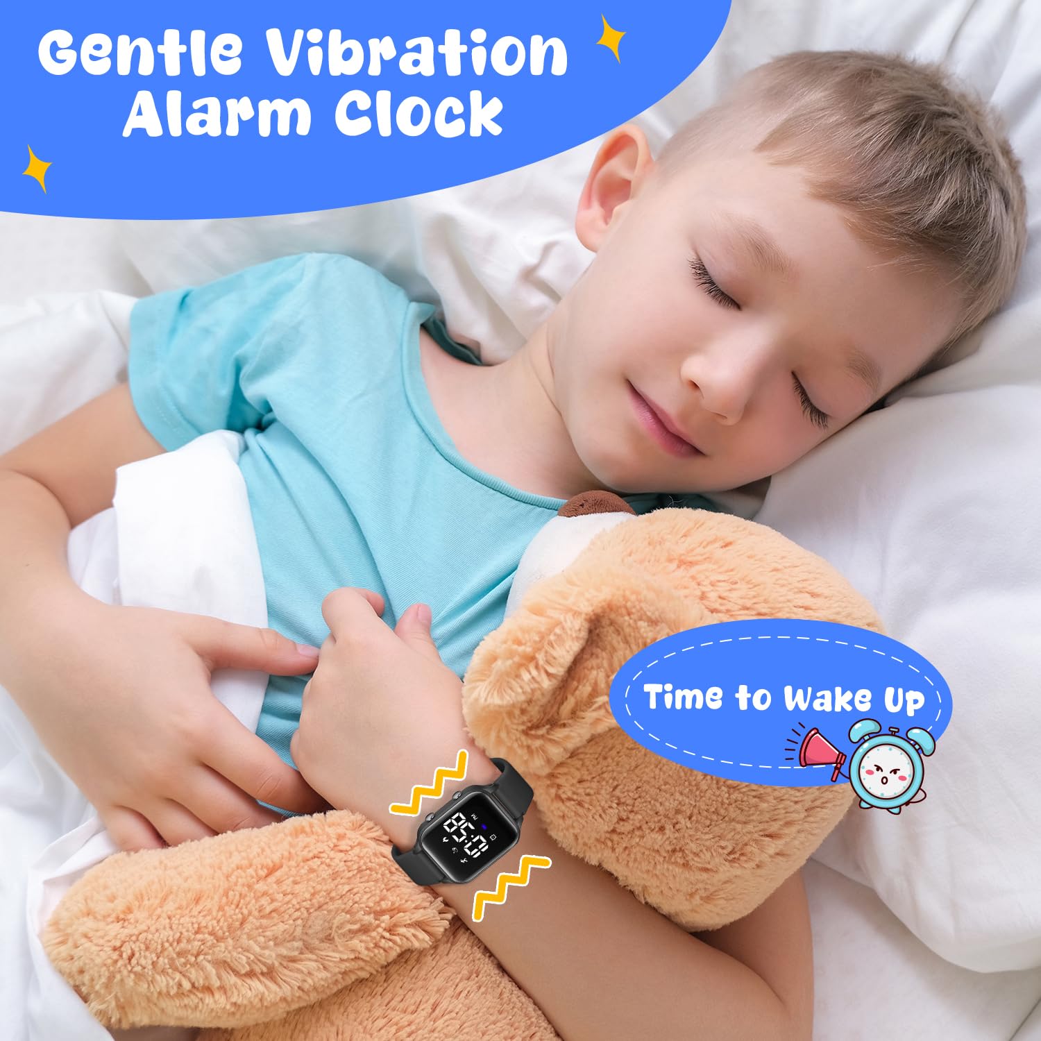Timever Kids Digital Watches for Boys Girls, Sports Watch with Fitness - View 6
