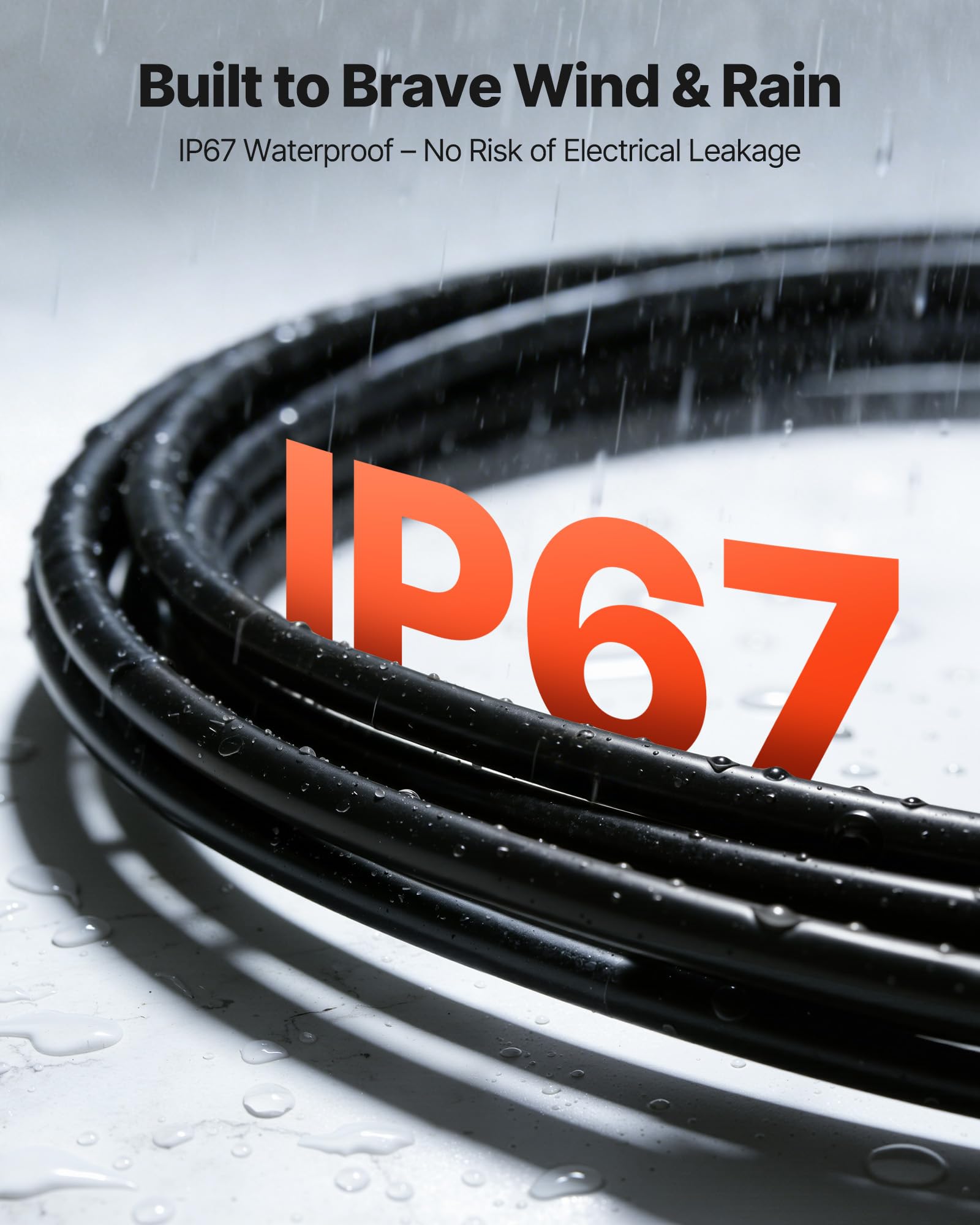 VEVOR Solar Panel Wire, 100 ft Black + 100 ft Red Kit, 10 AWG   S - VEVOR Official Product View 5