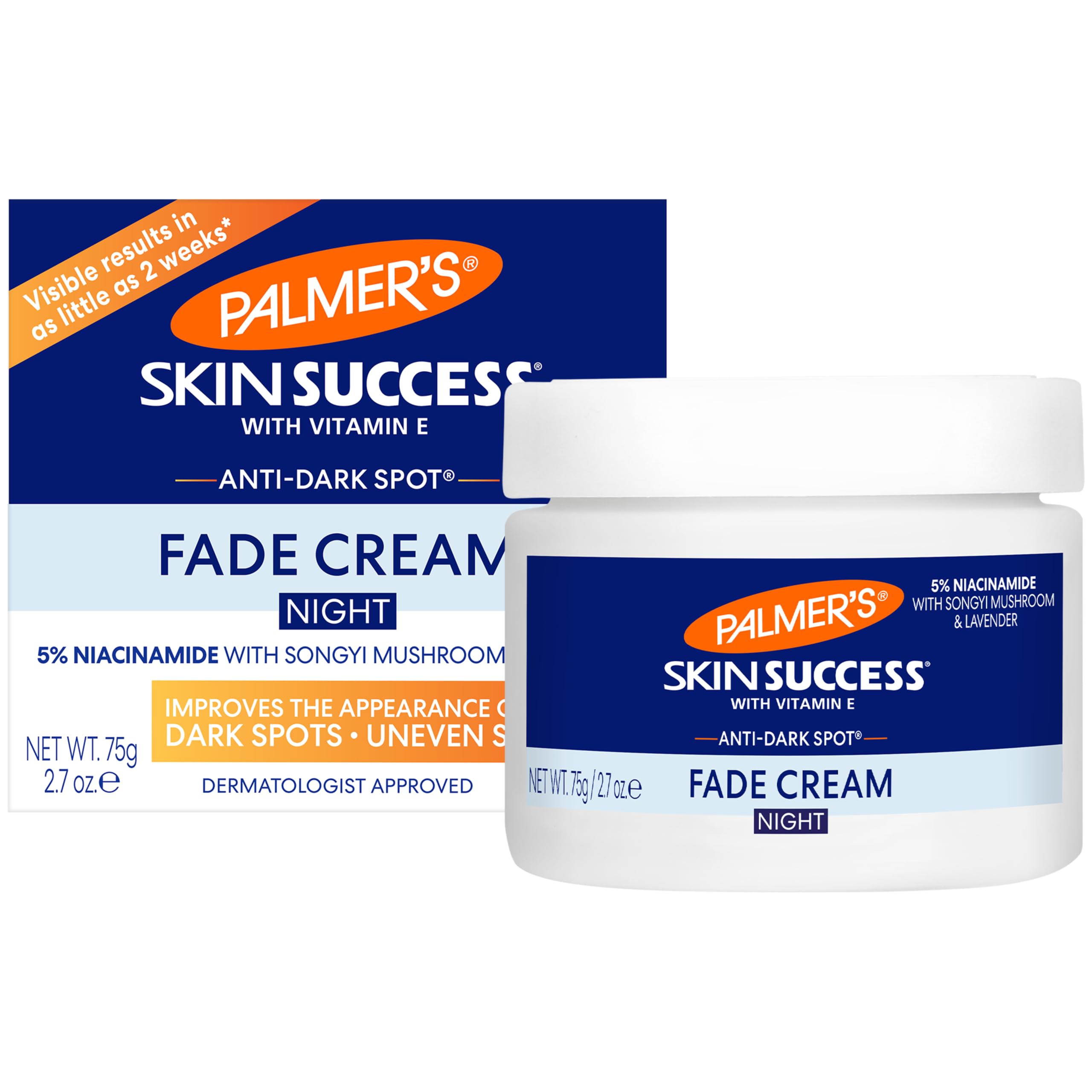 Palmer's Skin Success Anti-Dark Spot Nighttime Fade Cream (2.7 - Product Imagery