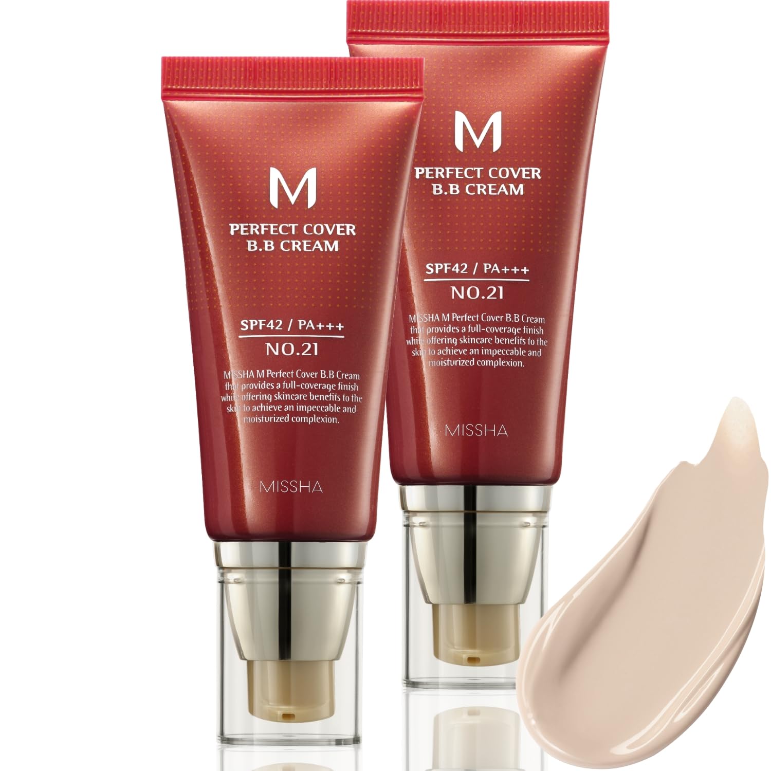 MISSHA M Perfect Cover BB Cream No.23 Natural Beige SPF 42 PA+++ - MISSHA