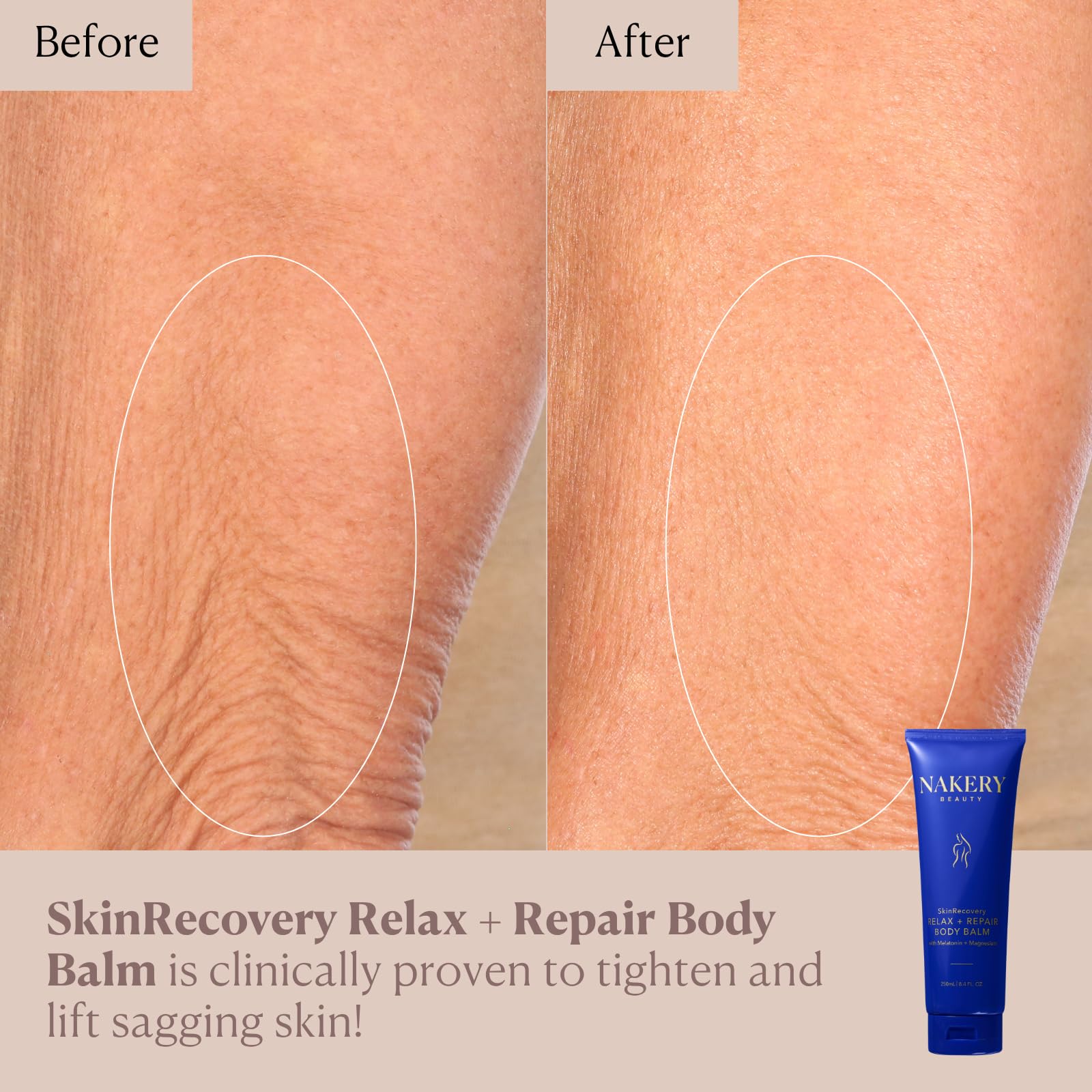 Nakery Beauty Relax + Repair Body Balm 250mL