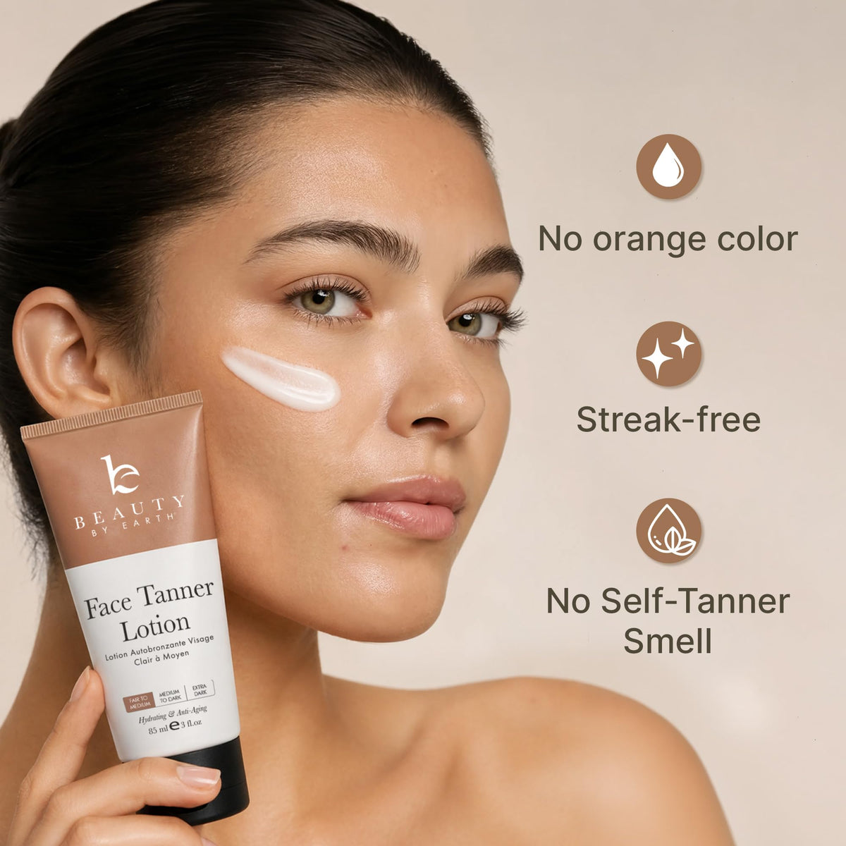 Face Tanner - Beauty by Earth Official Imagery - 4