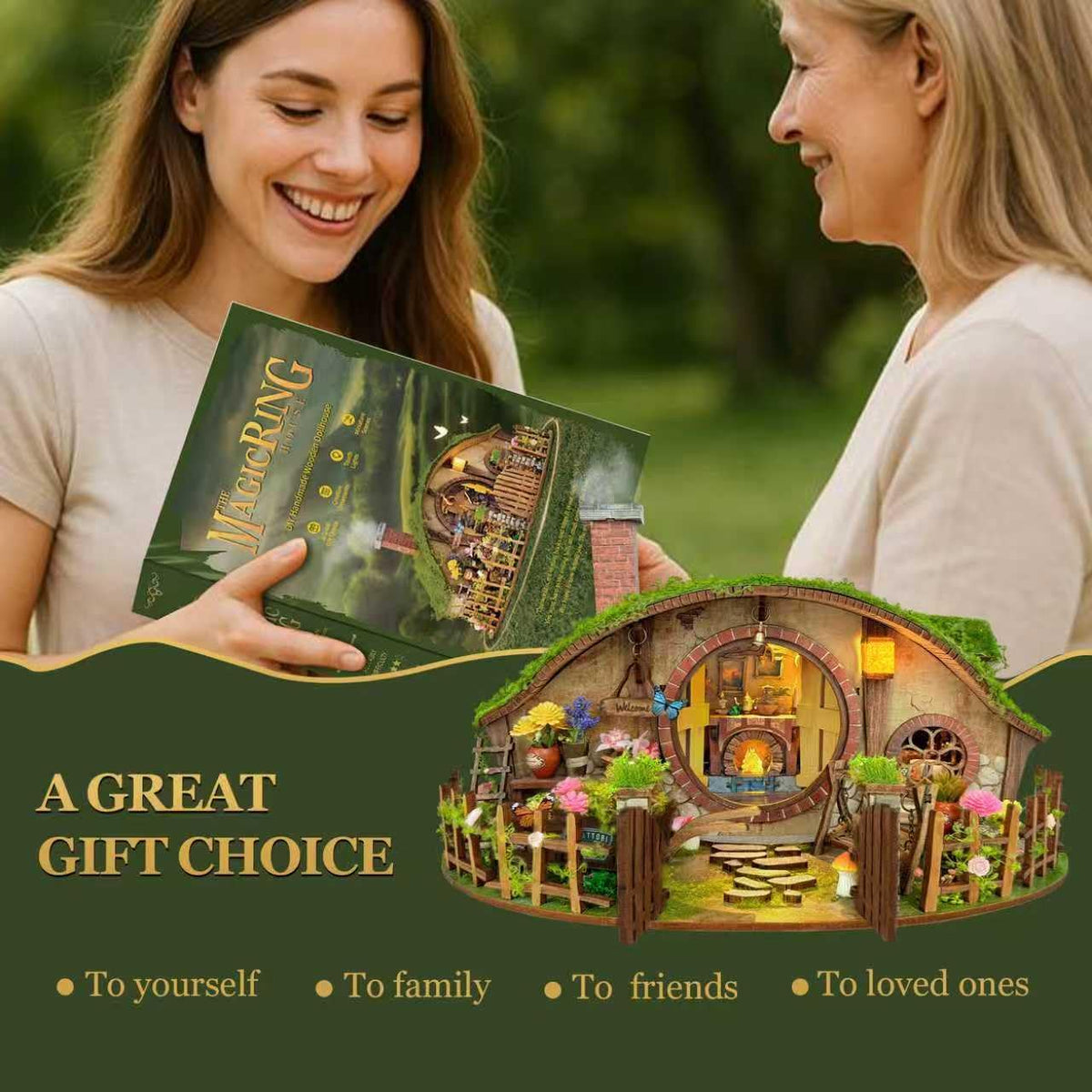 DIY Miniature House Kit The Magic Ring House 3D Wooden - STRUCWOOD Official Imagery - 8