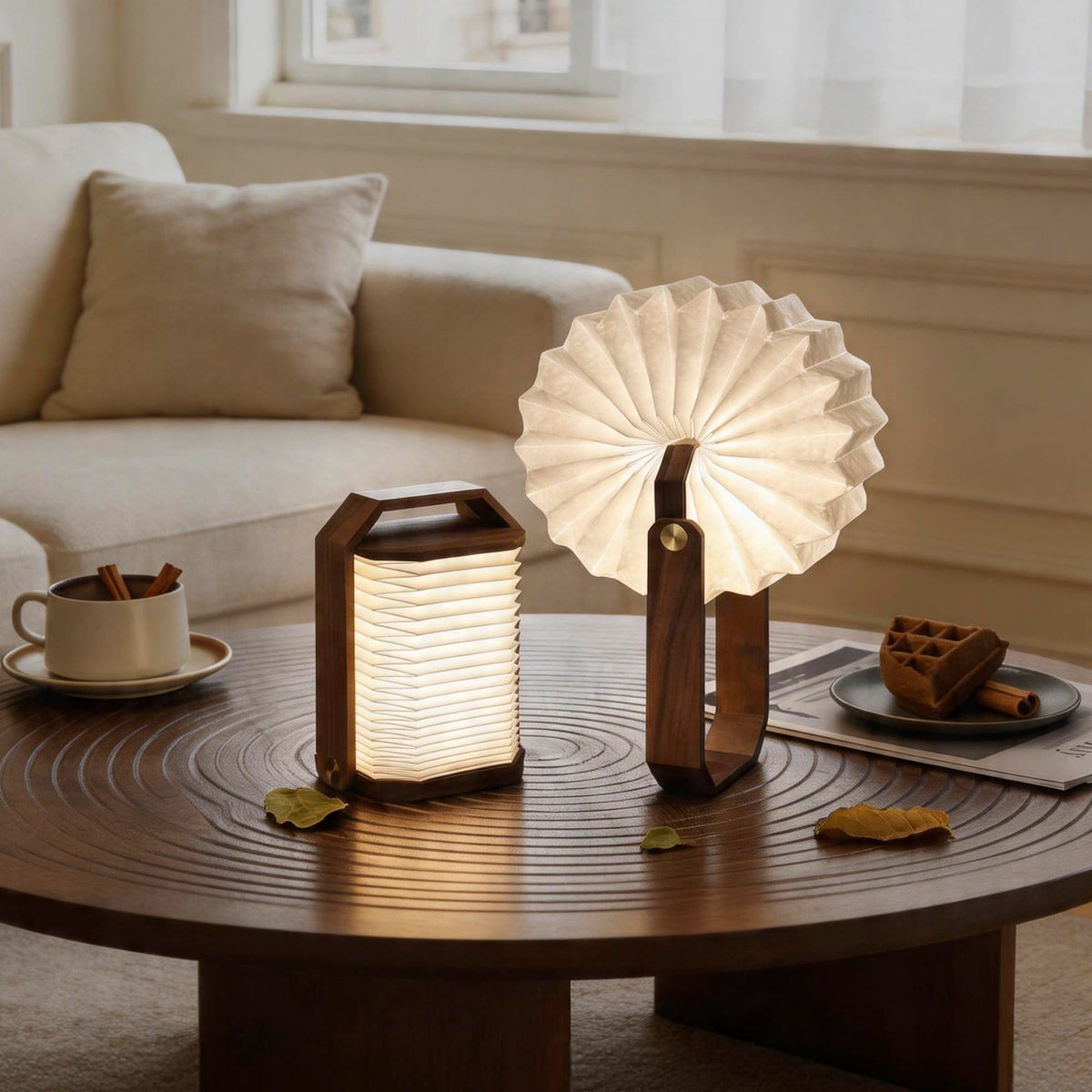 Unique Gifts Japanese Paper Lantern Lamp Handheld Folding - ZBOLE Official Imagery - 7