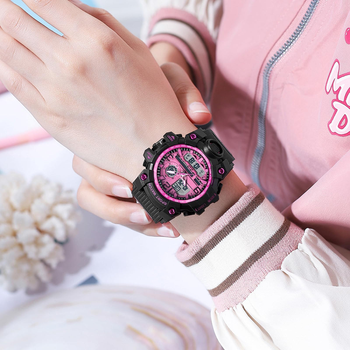 findtime Women s Sport Watch Digital Waterproof Watches - findtime Official Imagery - 3