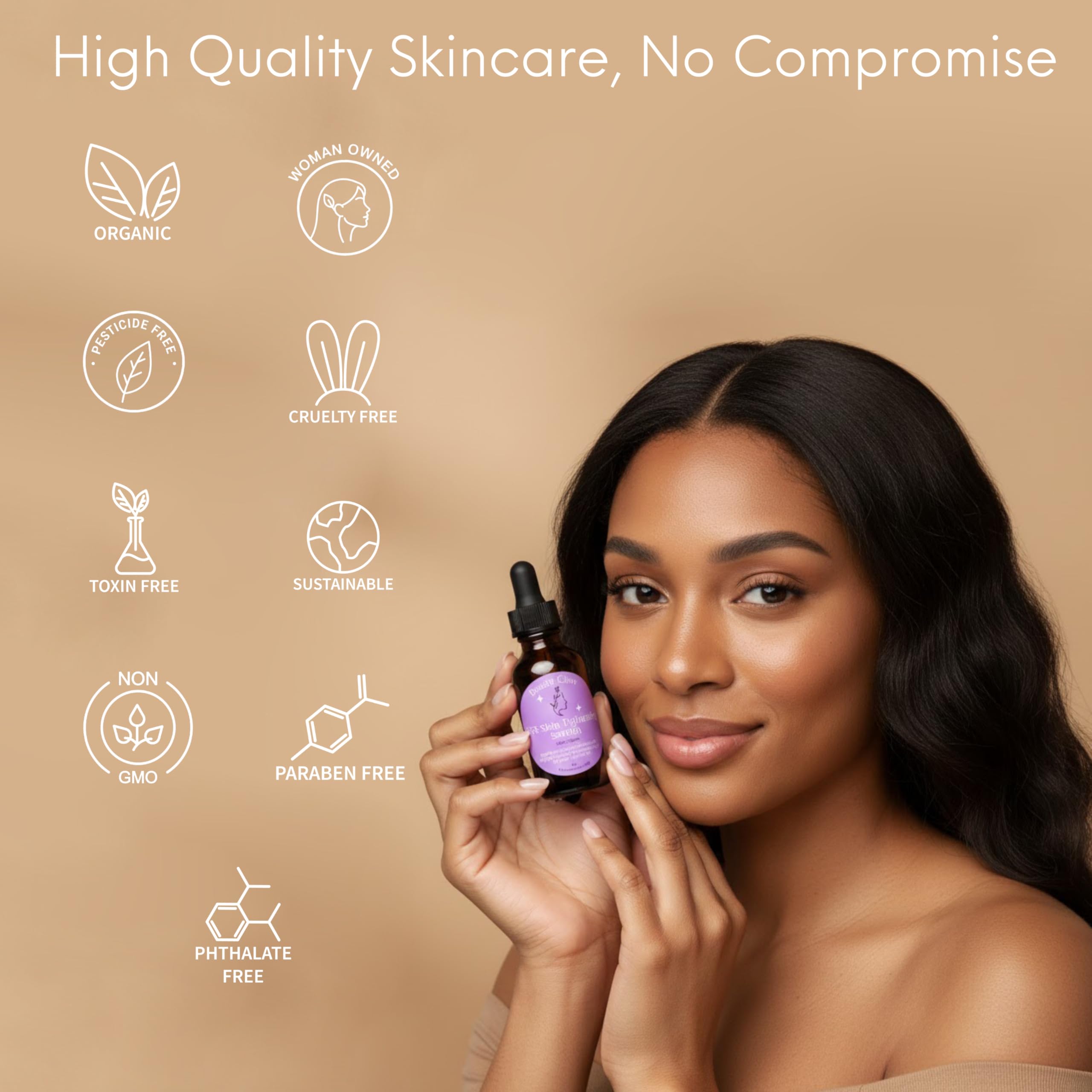 Beauty Glow STS Skin Tightening Serum Organic Marula, Egyptian - Beauty Glow