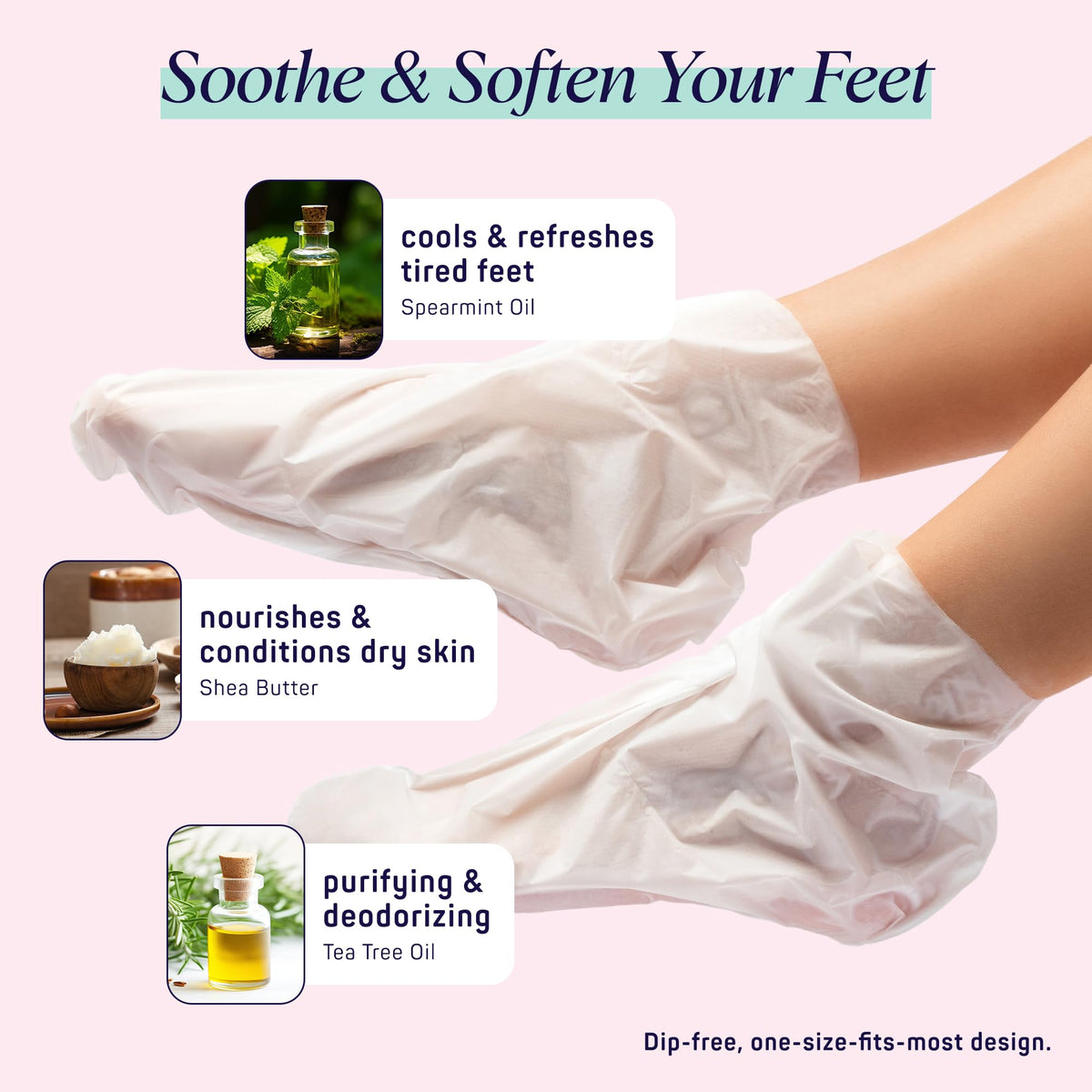 SpaLife 10 Piece Korean Face Mask Moisturizing Hand Gloves - SpaLife Official Product Imagery - 8