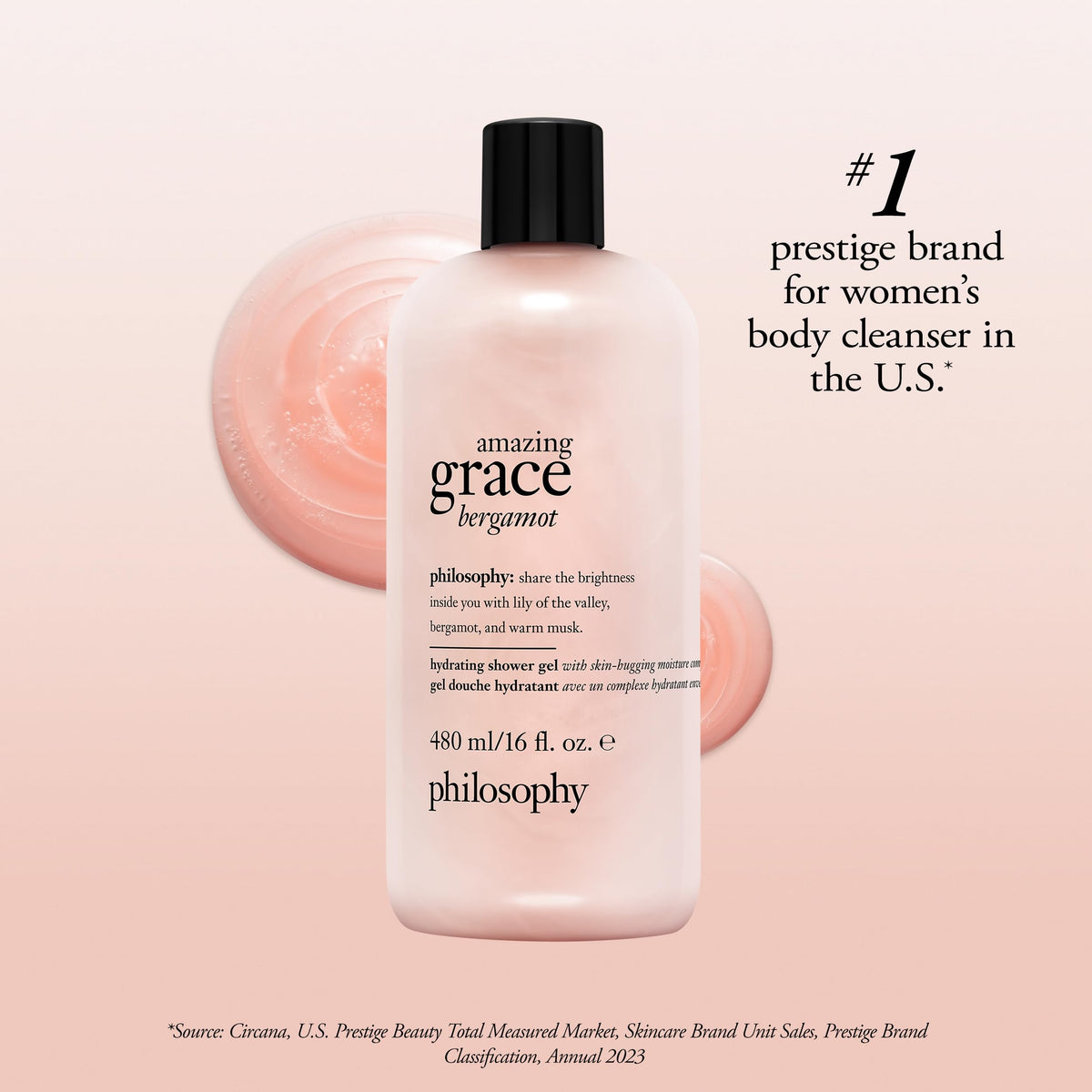 philosophy amazing grace hydrating bath shower gels - Premium Selection Official Imagery - 5
