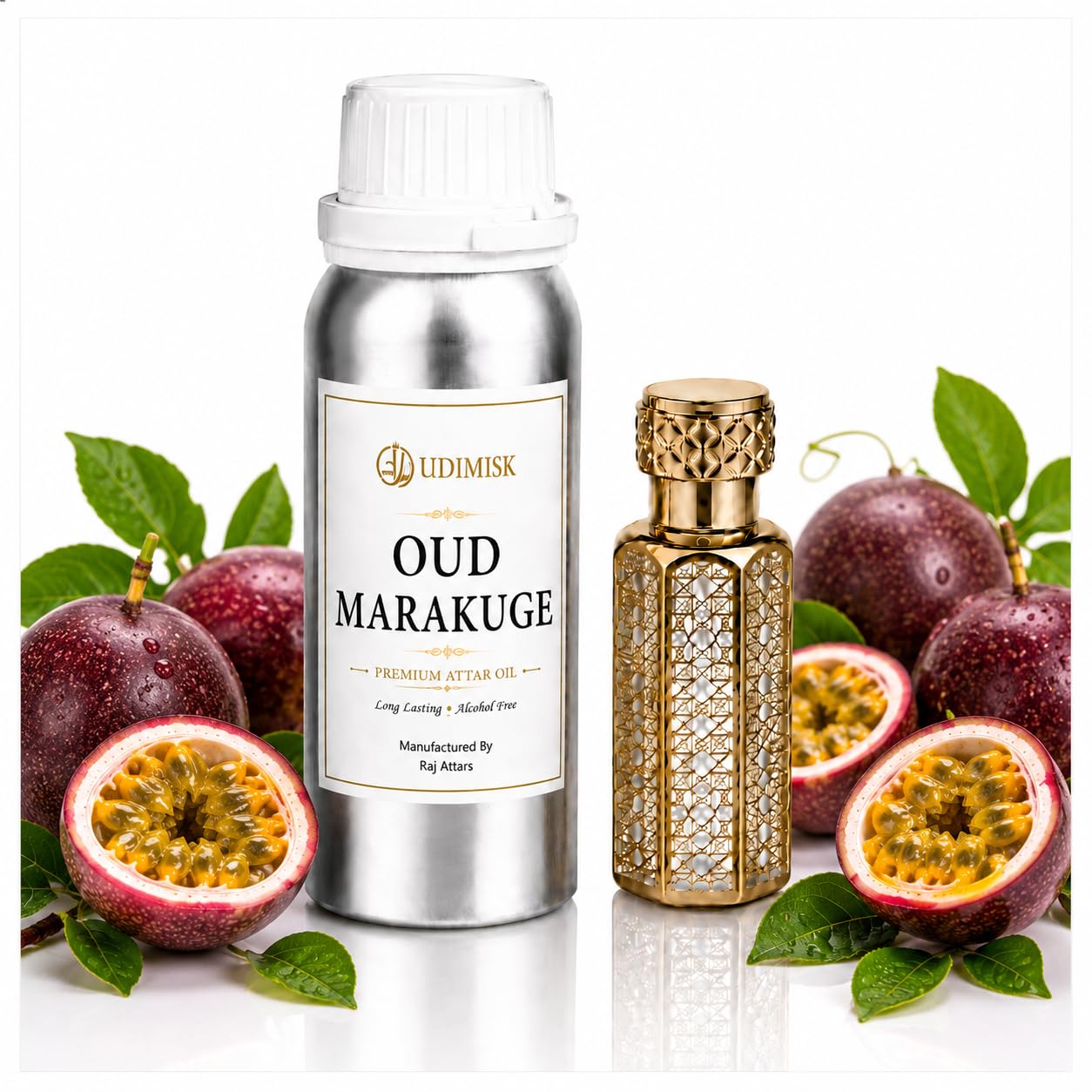 High Quality Oud Meracuje 100g Concentrated Perfume Oil Attar - Product Imagery