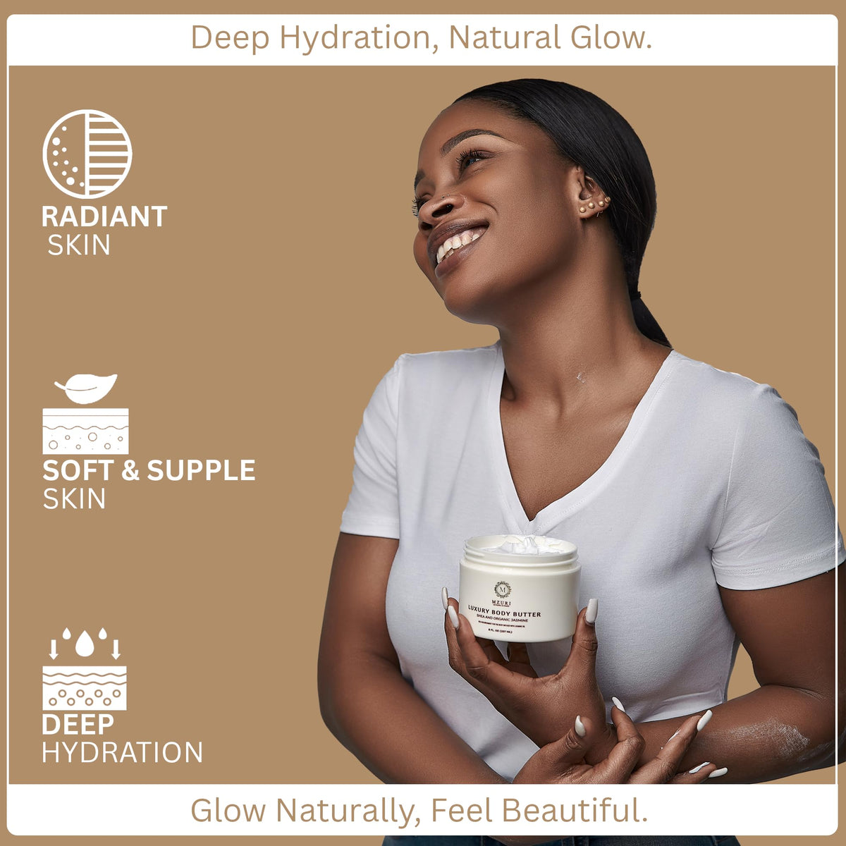 MZURI Body Butter Whipped Shea and Island Vanilla Blend Fast - MZURI Official Imagery - 5
