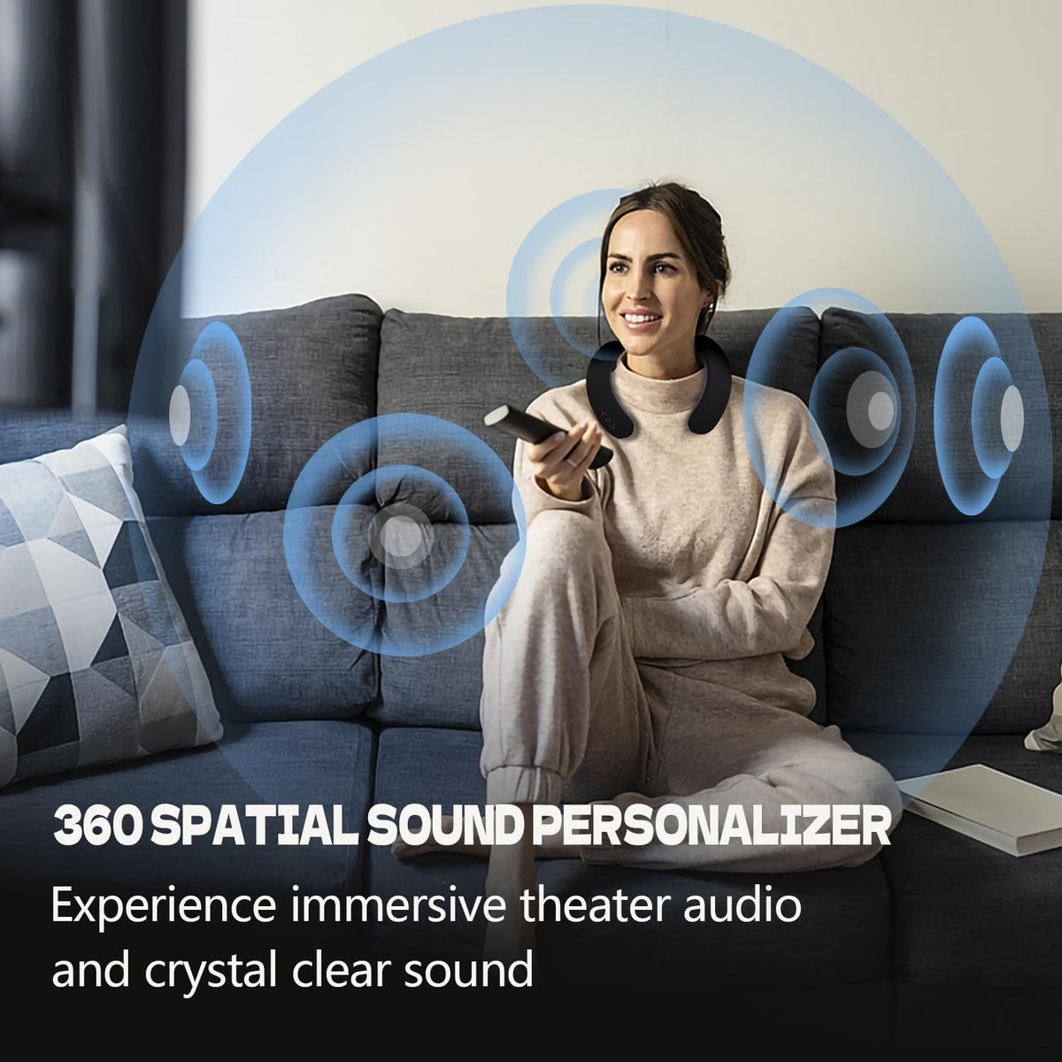 Wireless Neck Speakers - HGHOHG Official Imagery - 7