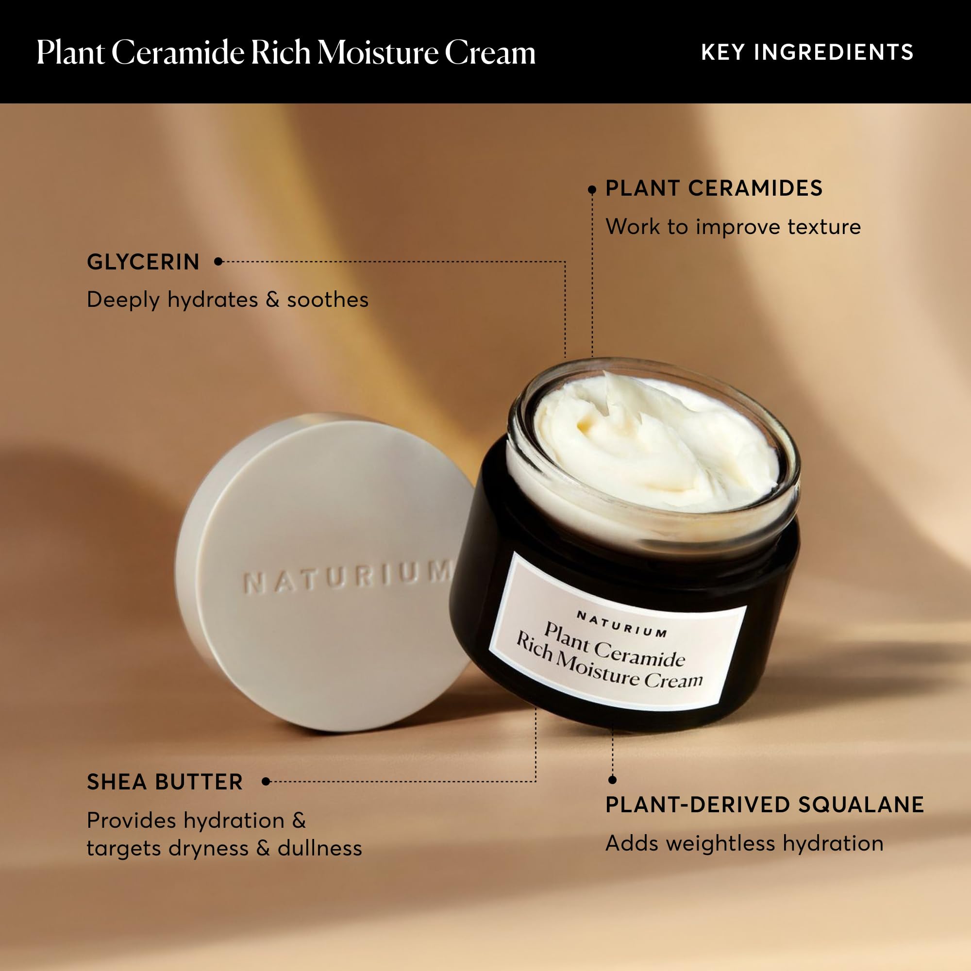 Naturium Plant Ceramide Rich Moisture Cream Hydrating Anti - Naturium Official Imagery - 6