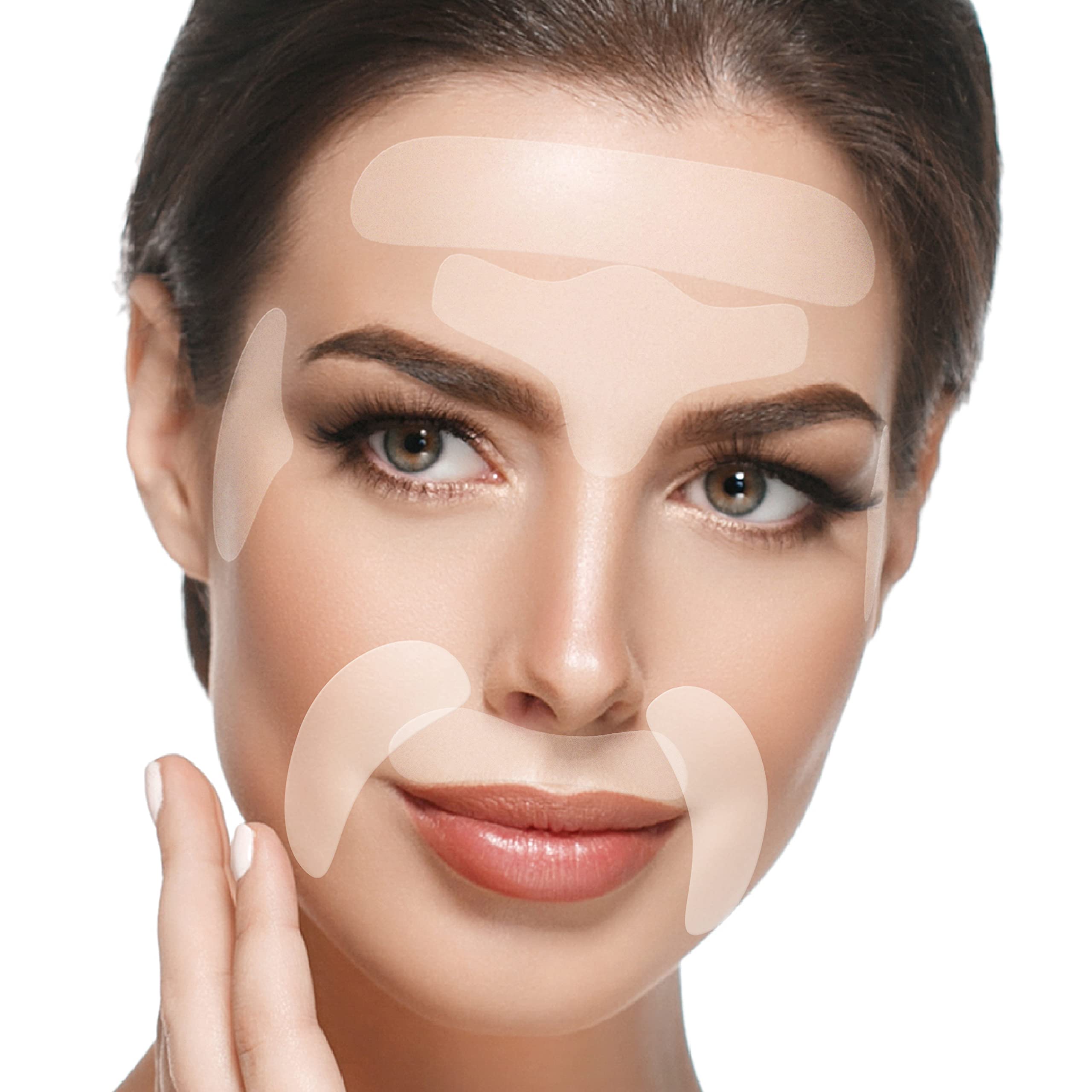 Face, Forehead Wrinkle Patches - Anti Wrinkle Facial Patches to - Product Imagery
