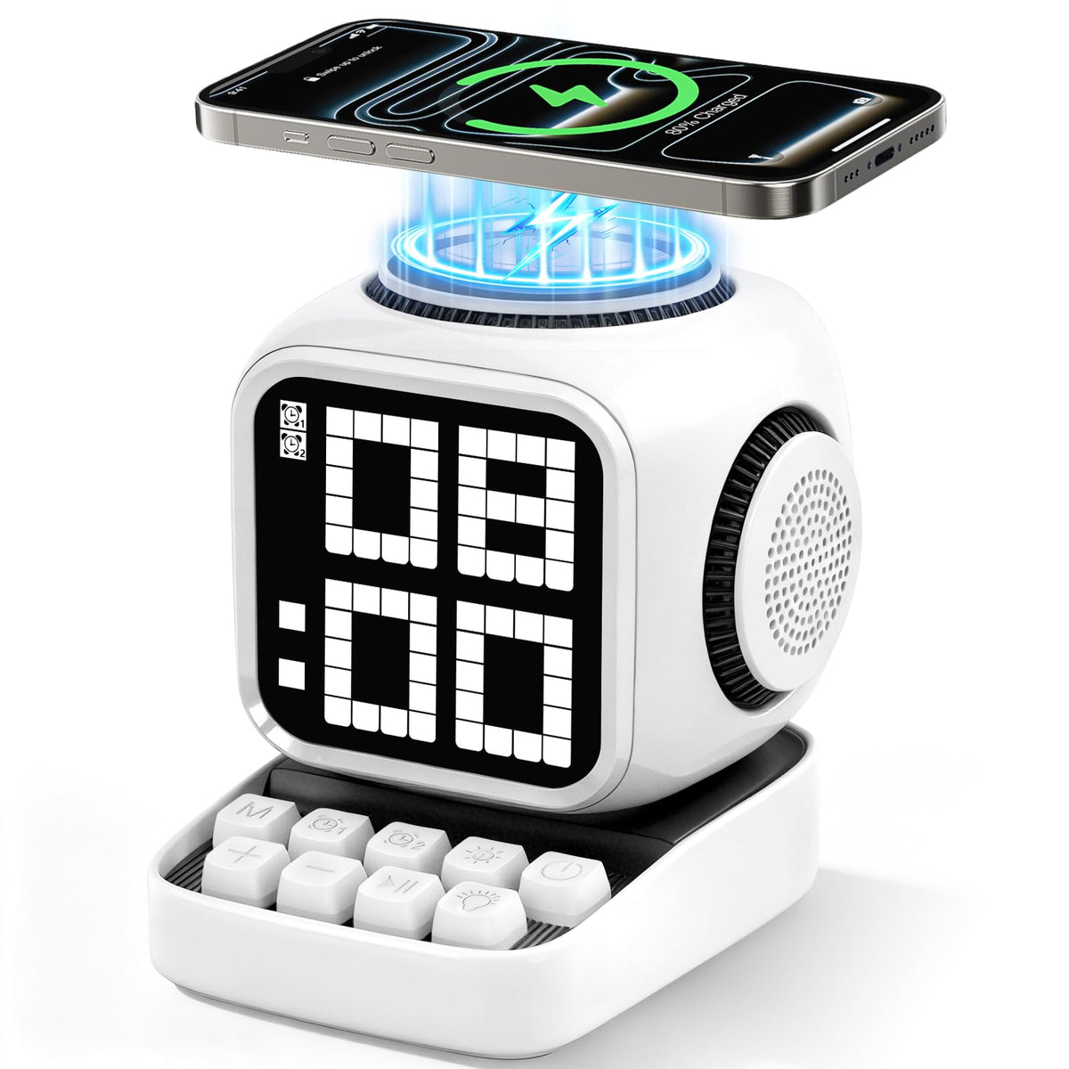 Smart Bluetooth Speaker with Wireless Charger Tiffhome - tiffhome Official Imagery - 1
