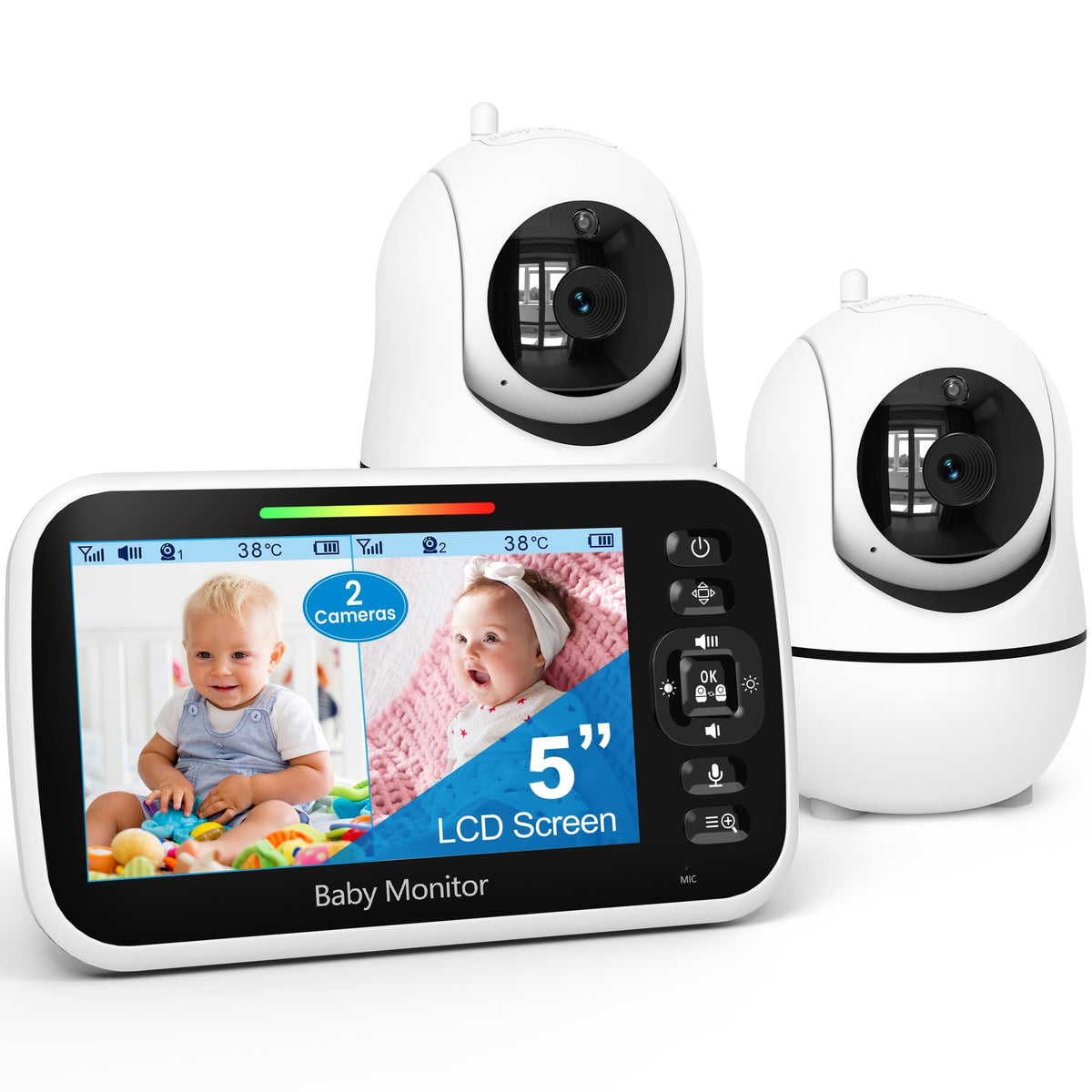 GoodBaby 5 Baby Monitor with Camera and Audio No WiFi - GoodBaby Official Imagery - 8