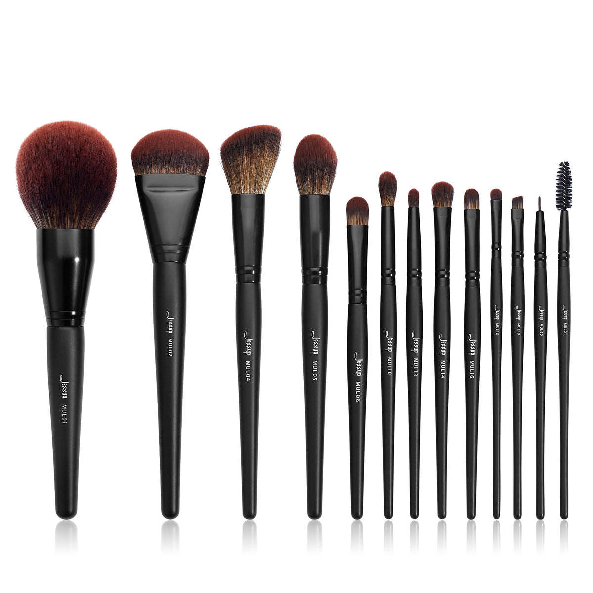 Jessup Full Makeup Brushes Set 13pcs Professional Vegan - Jessup Official Imagery - 2