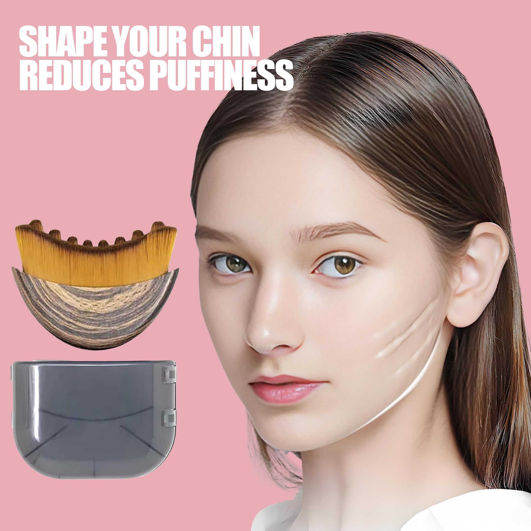 FLAHOLD Lymphatic Contour Face Brush Lymphatic Drainage Massager Doubl - View 3