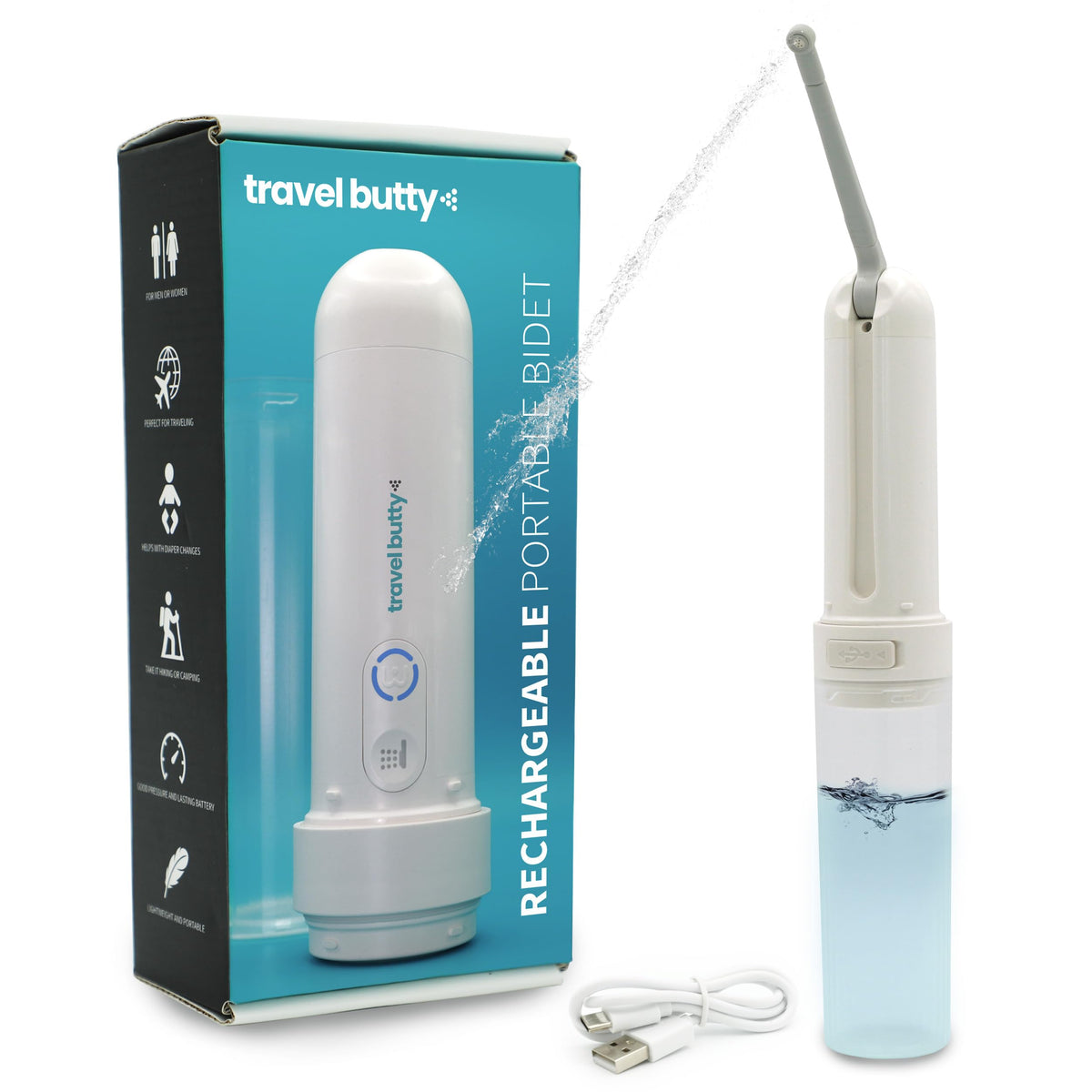 Portable Bidet for Travel - Travel Butty Official Imagery - 2