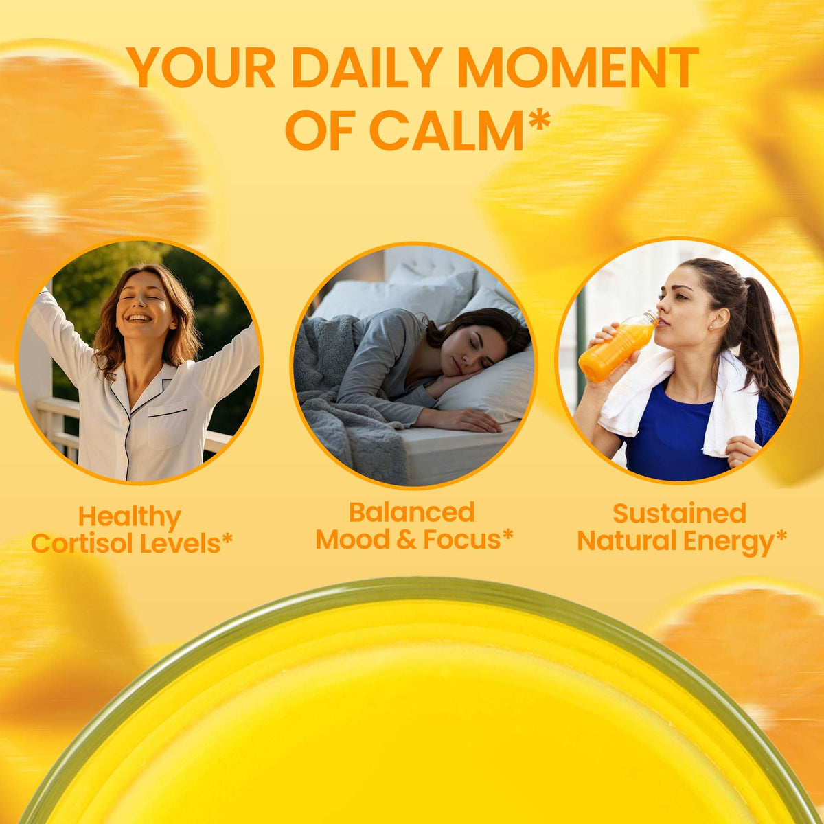 Cortisol Drink Powder Cortisol Supplements for Women - QIN SHAN TANG Official Imagery - 4