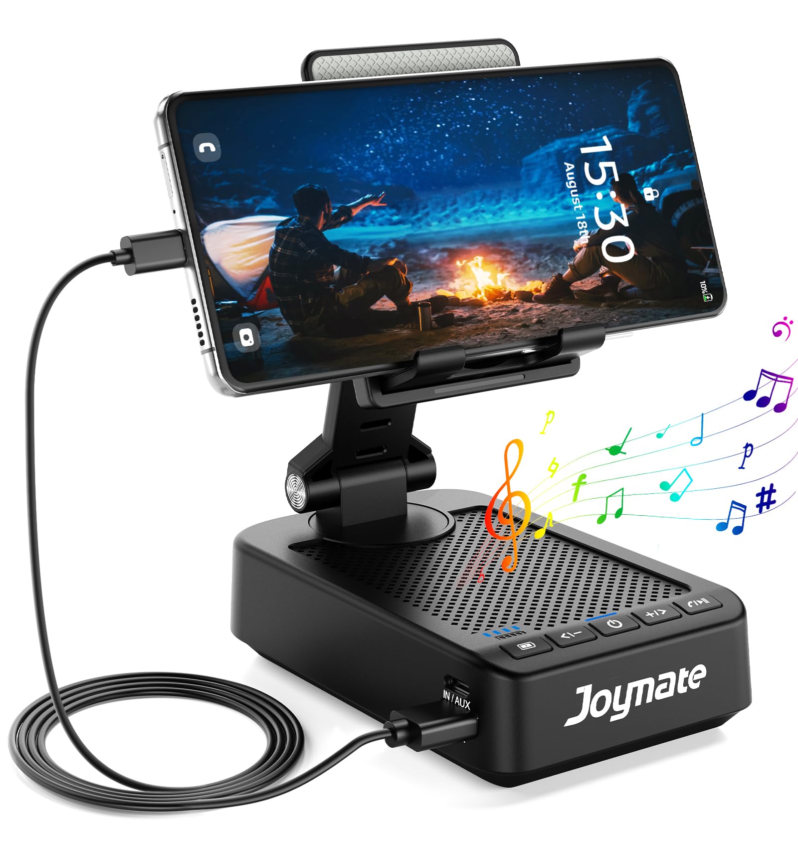 Joymate Gifts for Men Women, Phone Stand with Bluetooth Speaker a by Joymate - Angle View 1