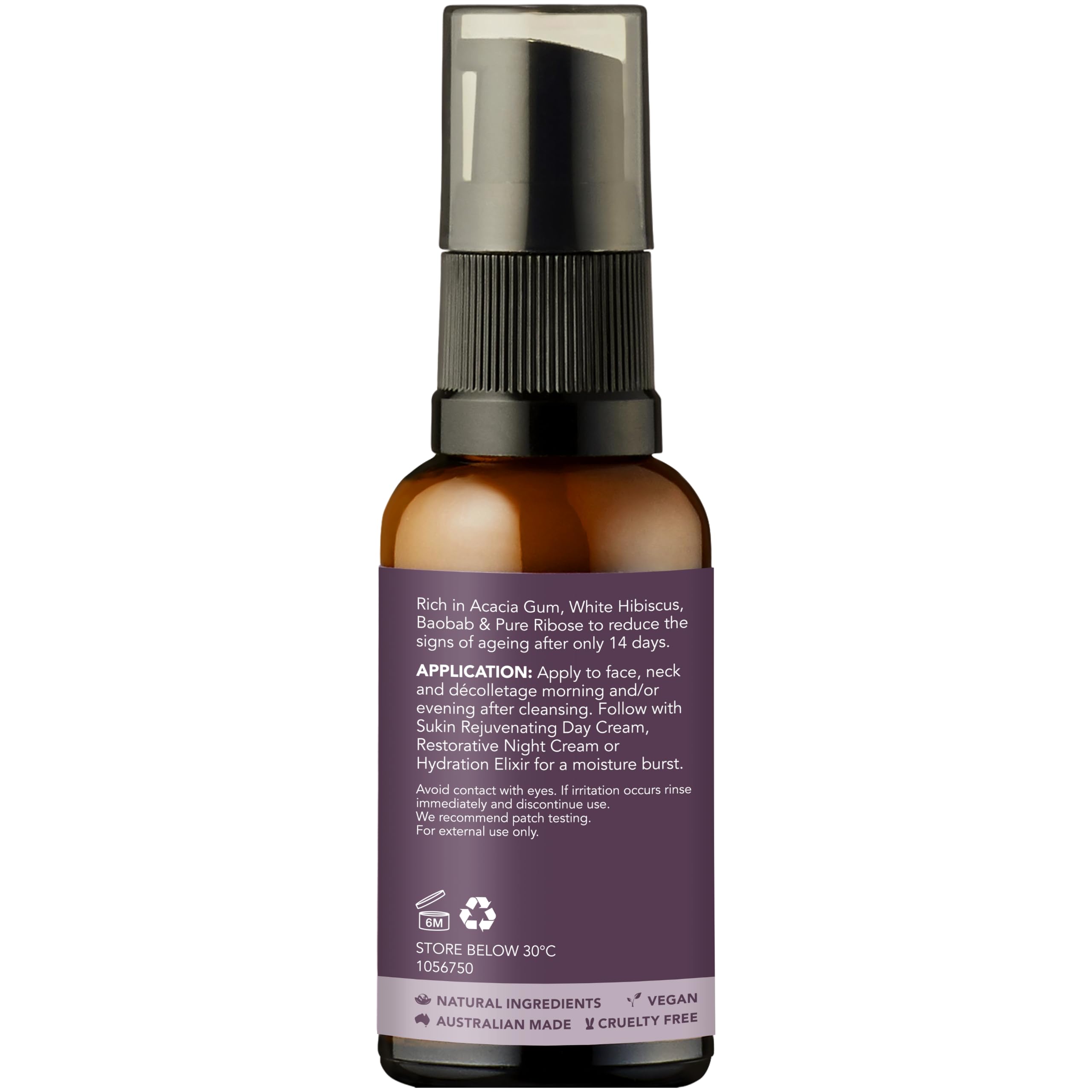 Sukin Purely Ageless Intensive Firming Serum, 1.01 fl oz