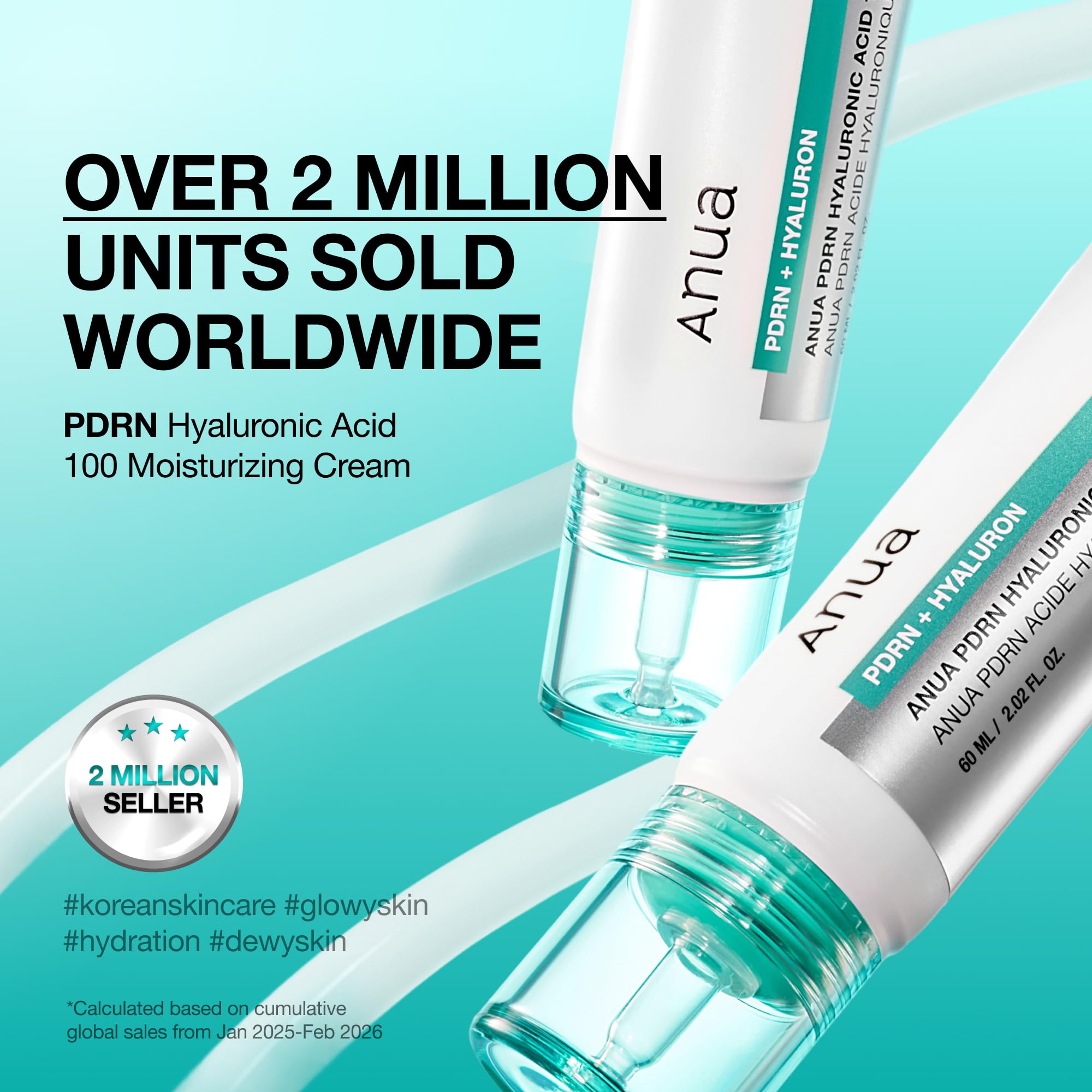 Anua PDRN Hyaluronic Acid 100 Moisturizing Cream, 2.02 fl oz - ANUA Official Product View 3
