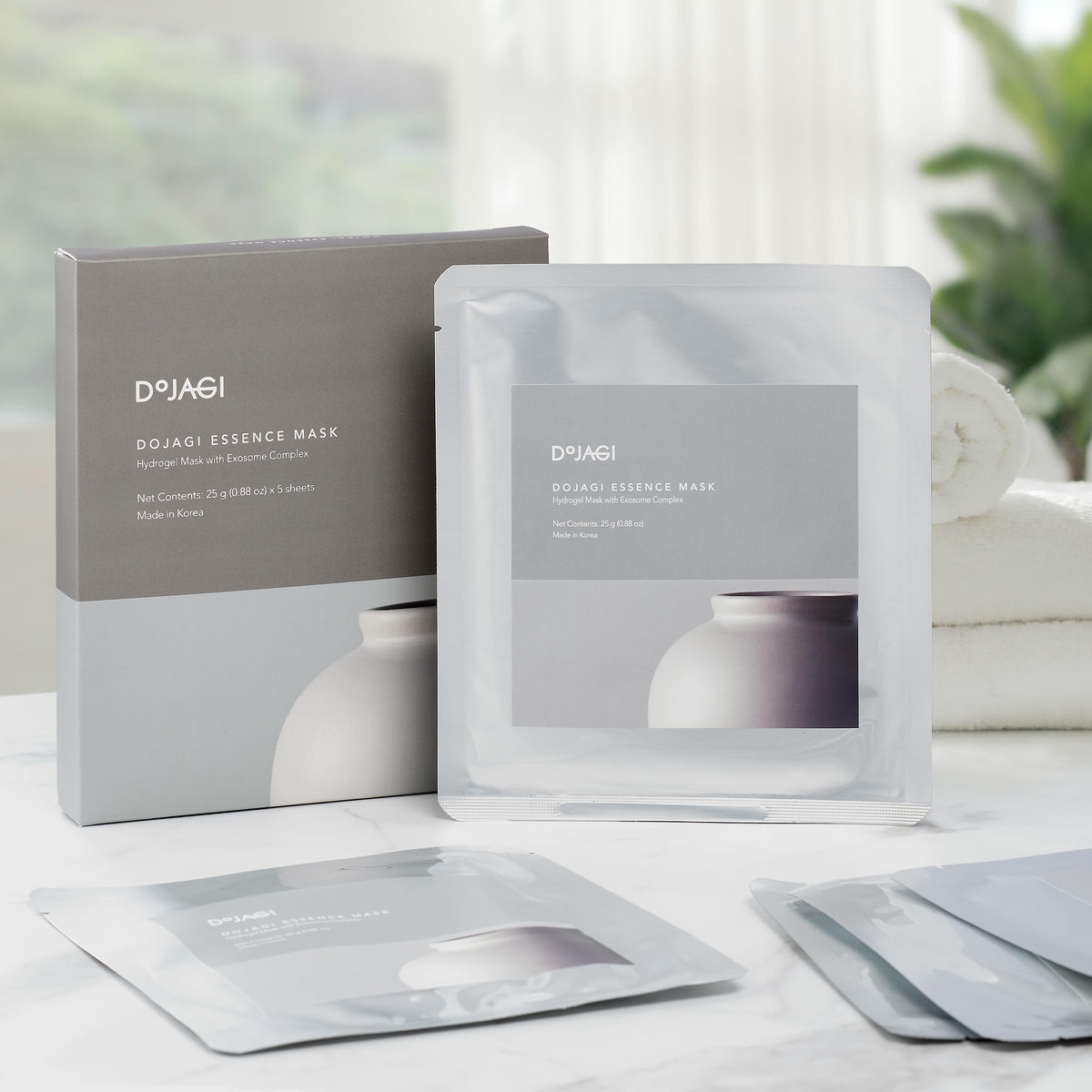 Hydrogel Sheet Mask with Exosome Complex Intensive Hydration - DOJAGI Official Imagery - 5