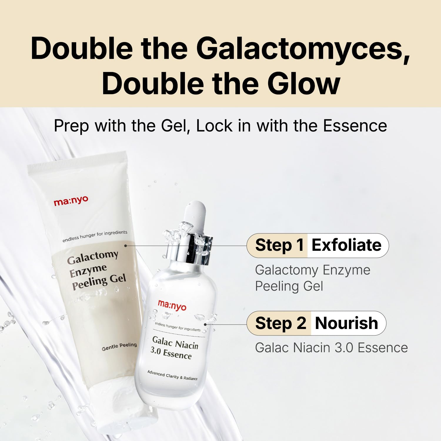 MANYO Galactomy Enzyme Peeling Gel, Gentle Face Exfoliator, 2.5 - ma:nyo