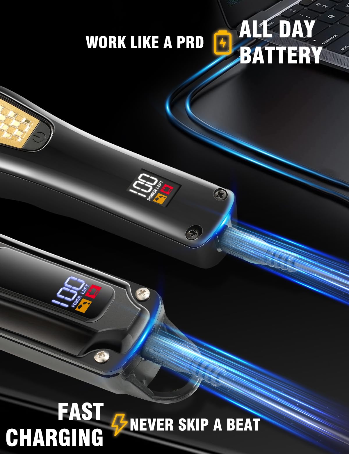 Haokry Hair Clippers Trimmer for Men Professional Barber - Haokry Official Imagery - 7