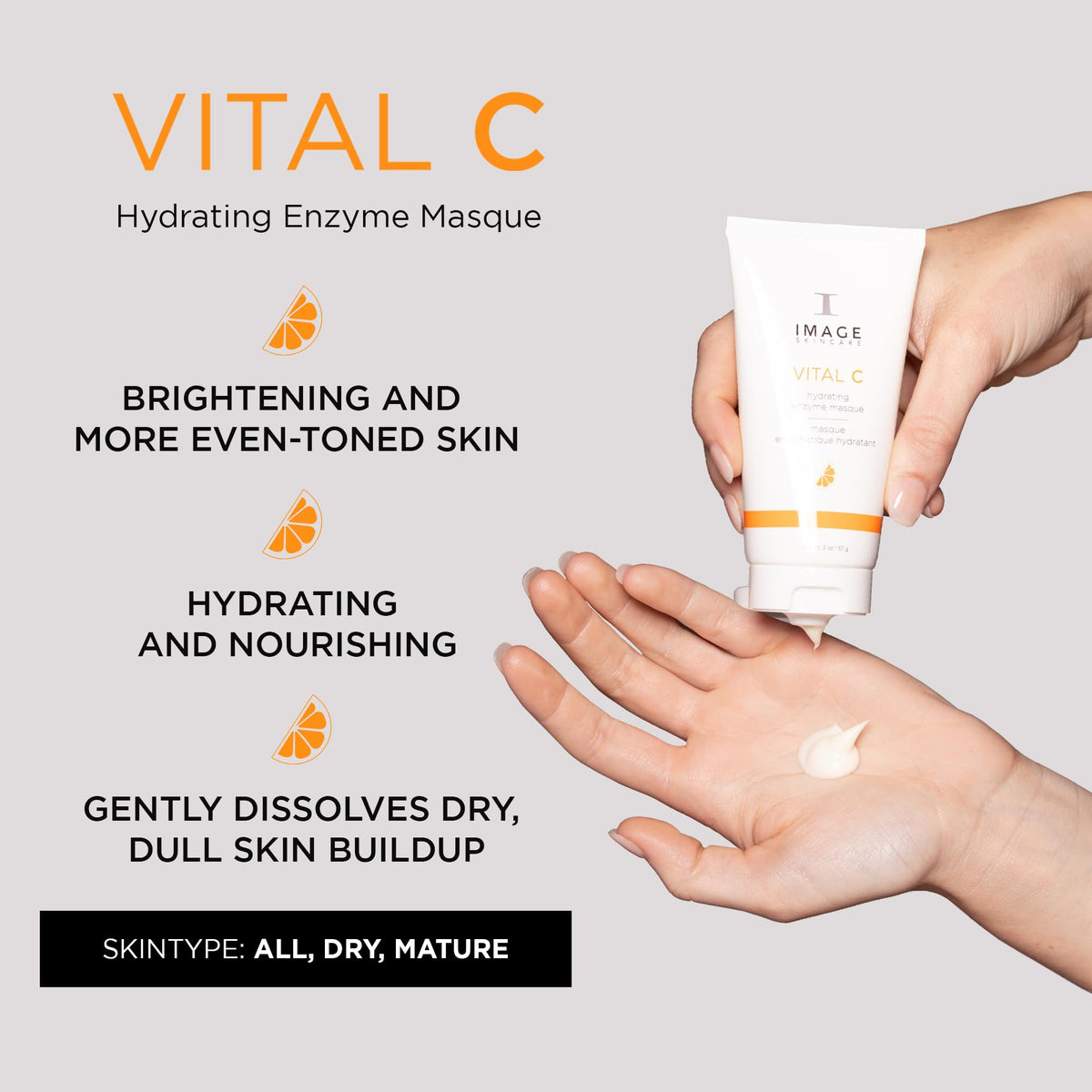 IMAGE Skincare VITAL C Hydrating Enzyme Masque 2 oz - Premium Selection Official Imagery - 3