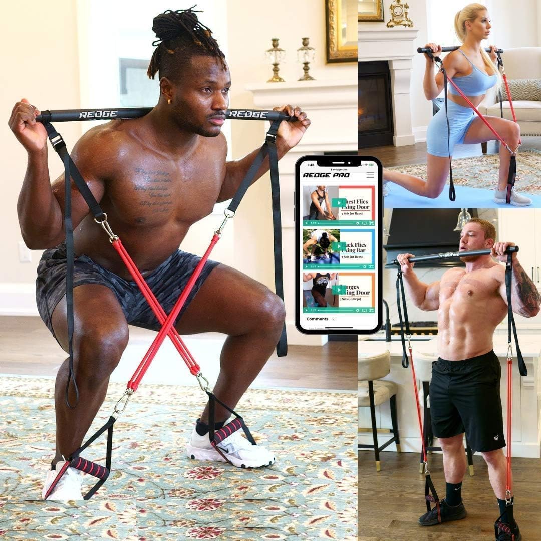 Redge Fit Complete Portable Full Body Home Gym Park Workout - Redge Fit Official Imagery - 1