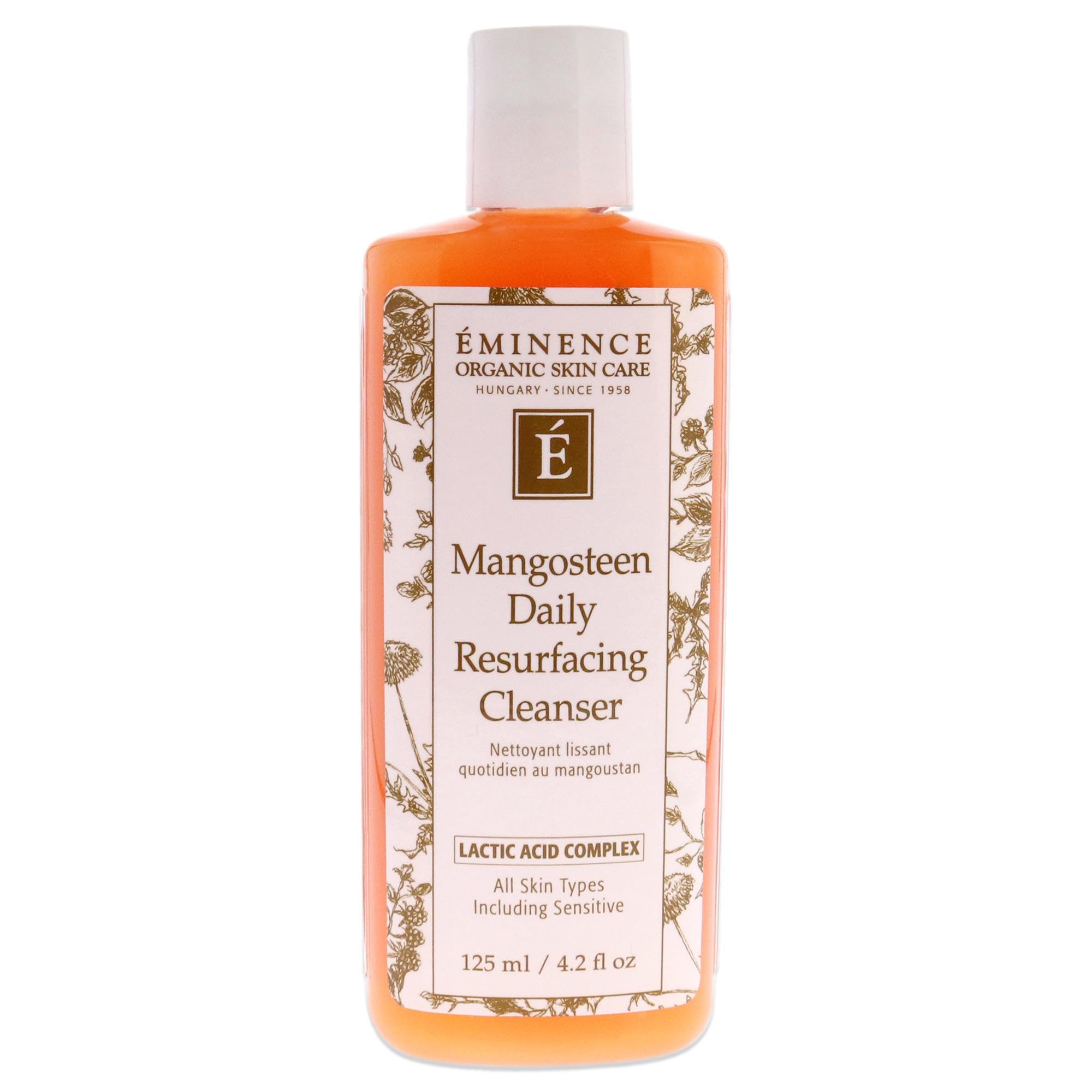 Eminence Organic Skincare Mangosteen Daily Resurfacing Cleanser, - Eminence