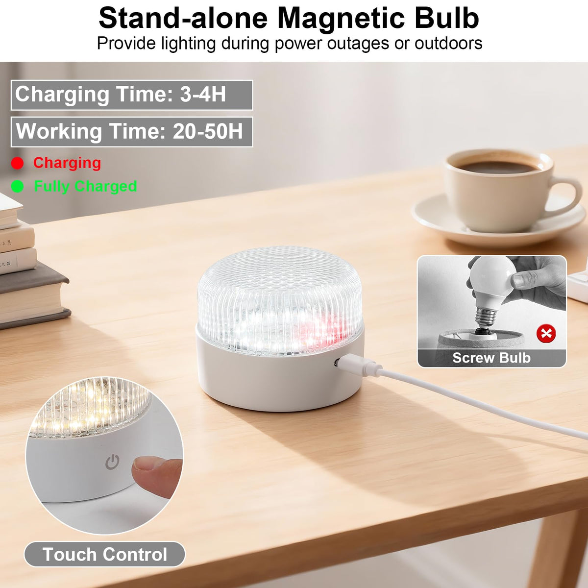 Wall Sconces Set of Two Battery Operated Rechargeable - XILLUMI CORE Official Imagery - 8
