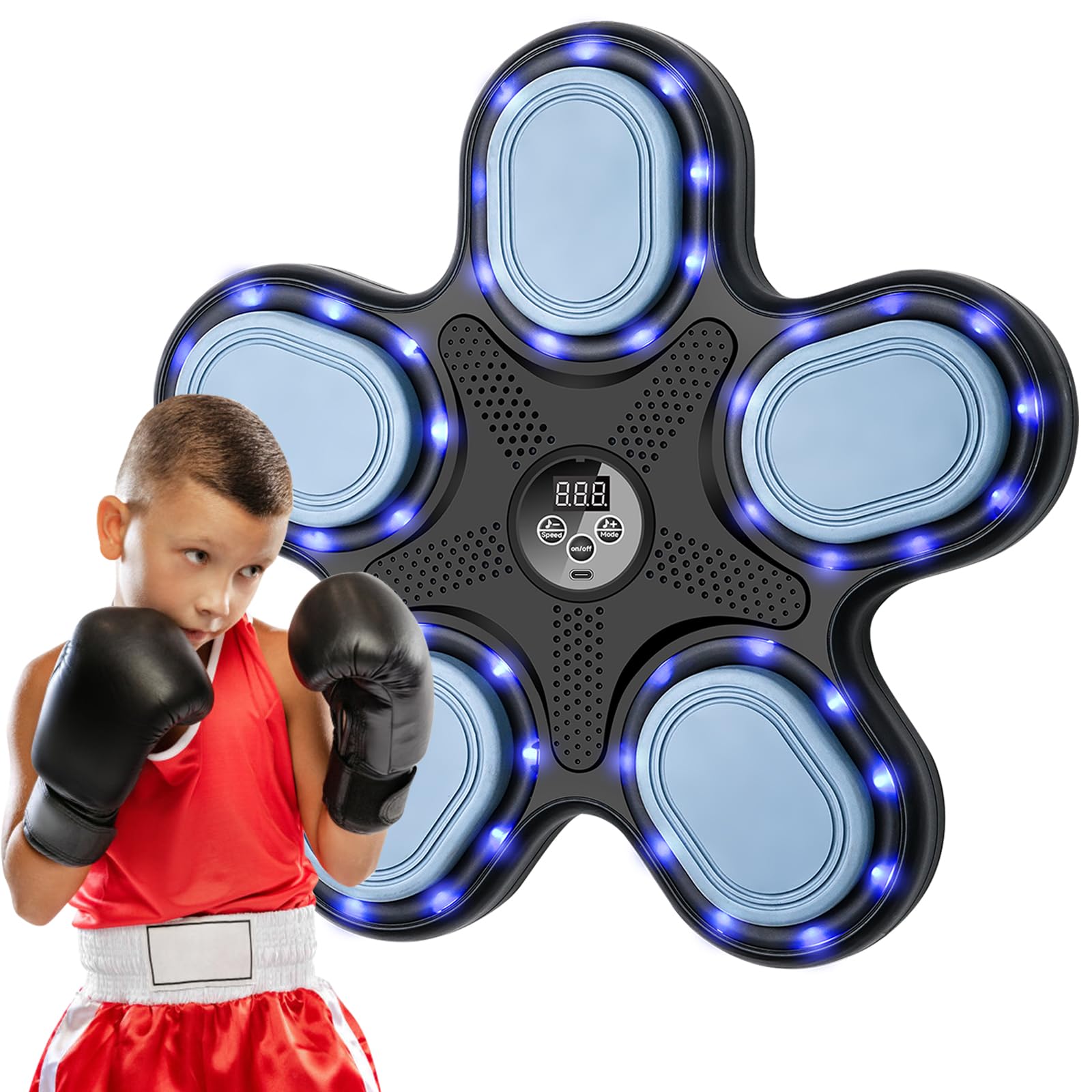 OurStarry Smart Music Boxing Machine for Adults and Kids, Wall Mounted - View 10