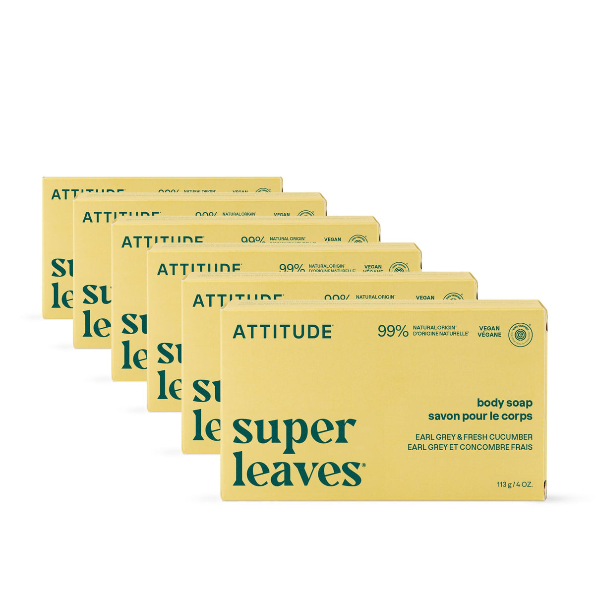 ATTITUDE Body Soap Bar Natural Origin Protects and Softens - BIO SPECTRA ATTITUDE Official Imagery - 2
