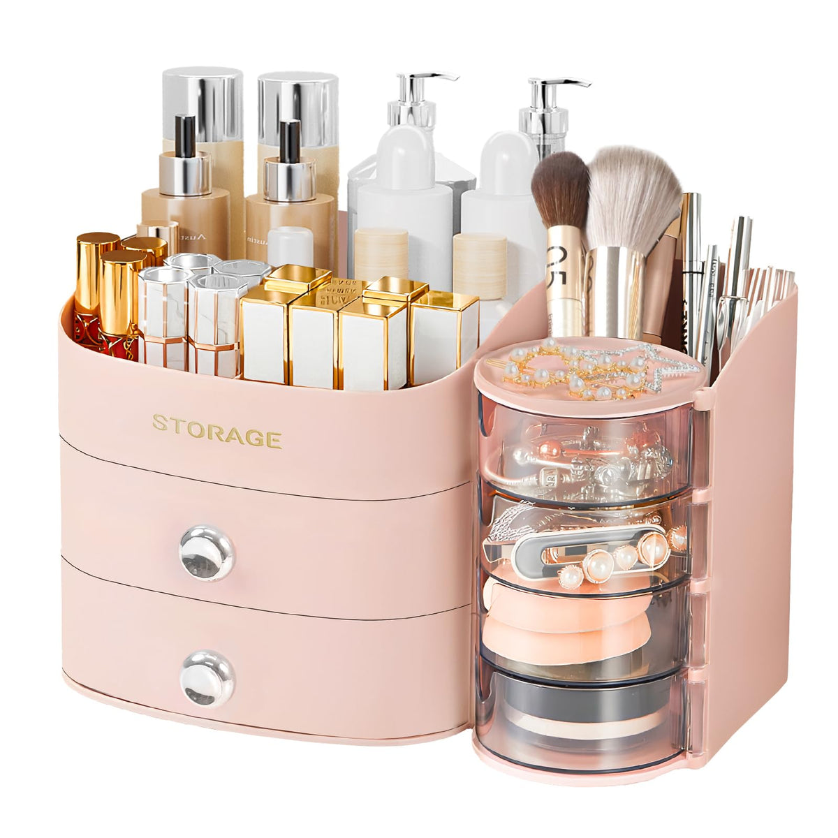 Makeup Organizer Countertop Make Up Organizer for Vanity - XIAPIA Official Imagery - 1