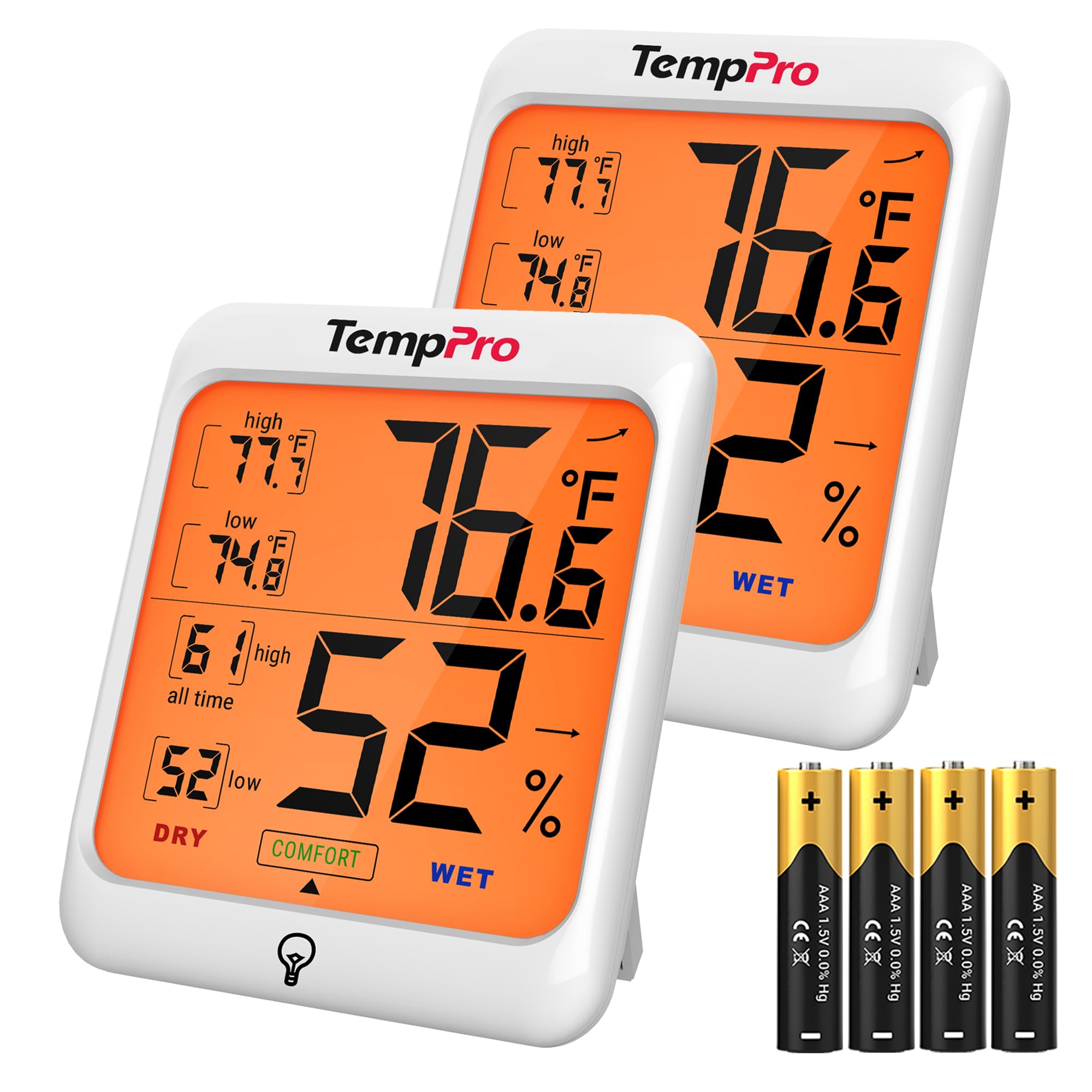 TempPro TempAir Digital Hygrometer Indoor Thermometer for Home - View 8